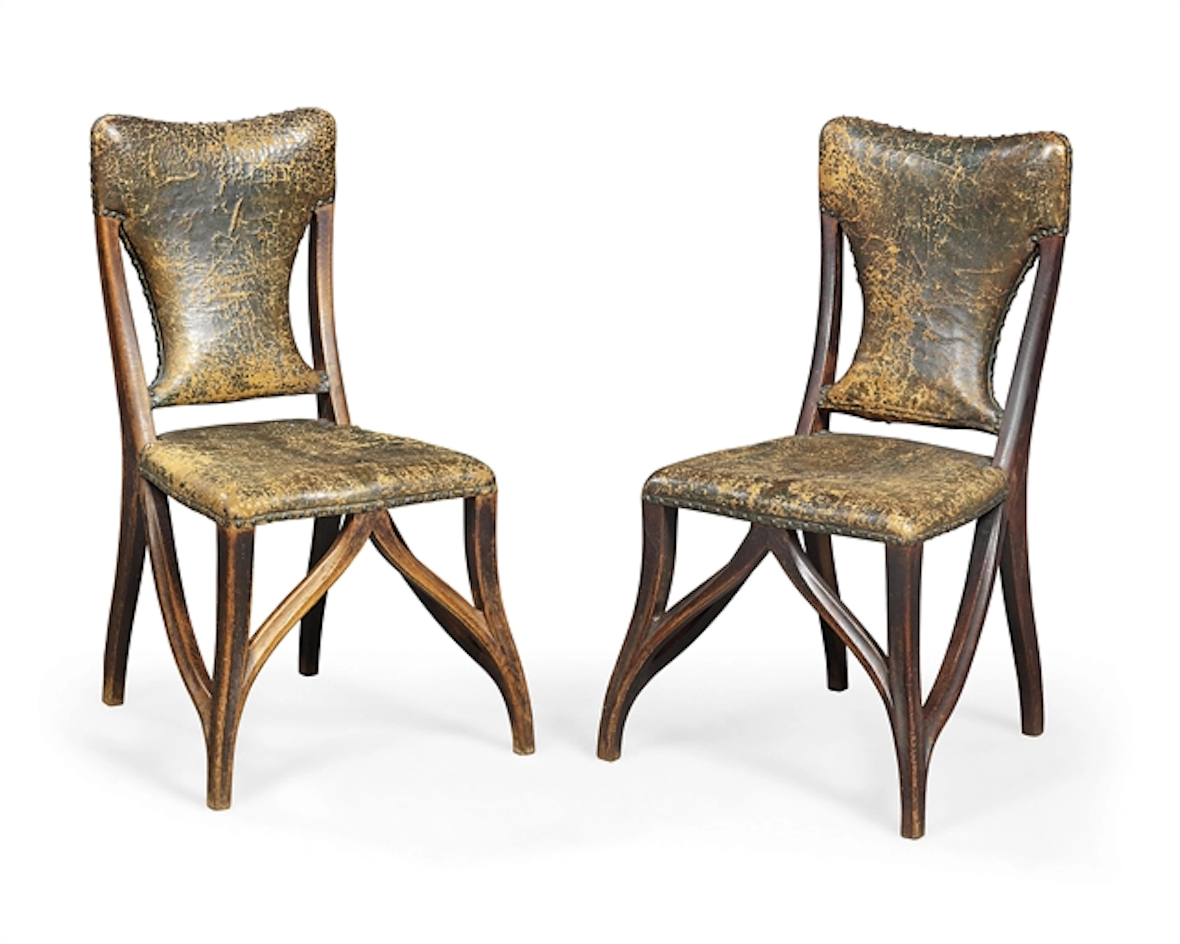 PAIR OF CHAIRS, CIRCA 1900