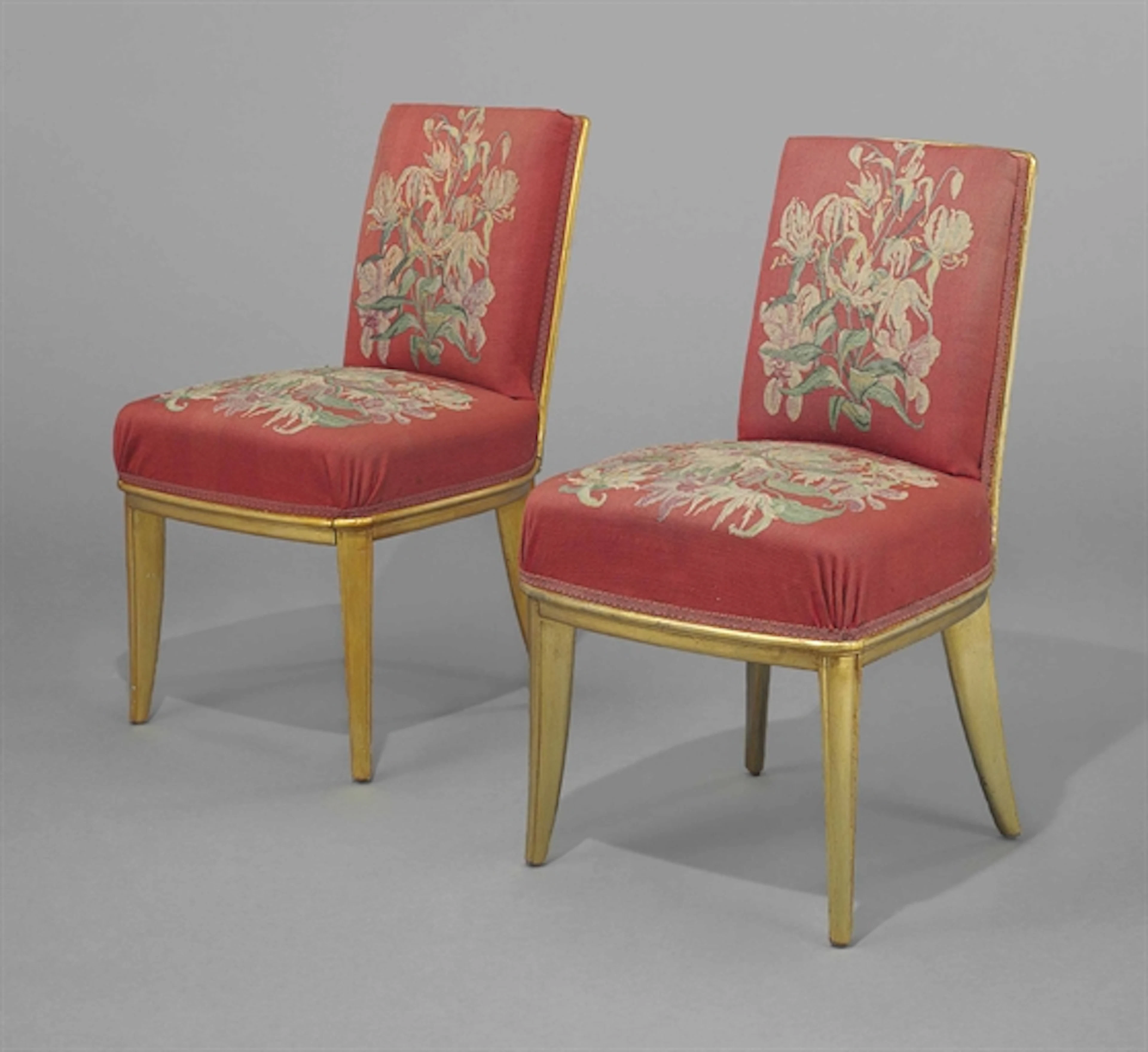 TWO SIDE CHAIRS, CIRCA 1934