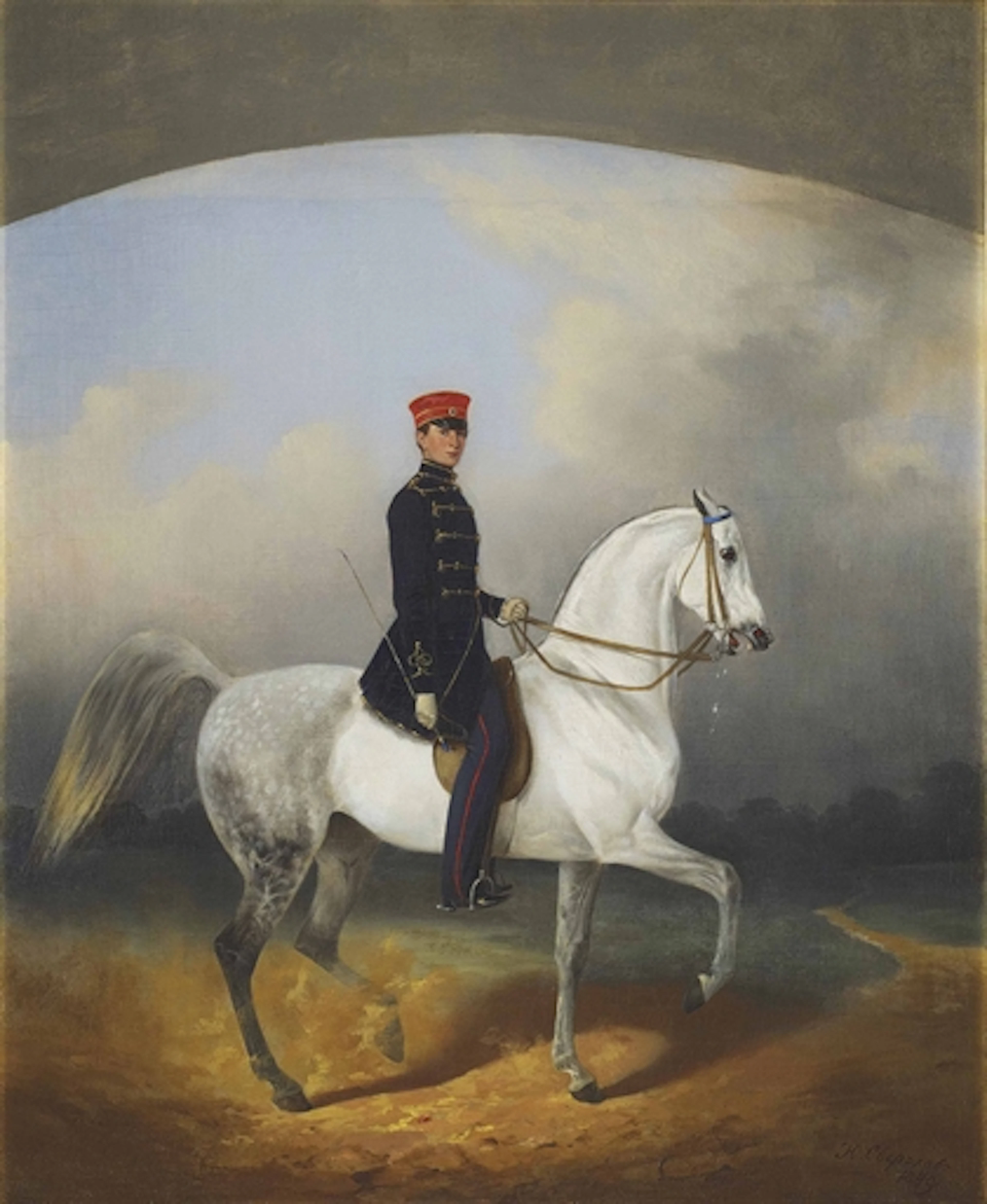 Officer of the Life Guards Hussar of his Majesty's Regiment