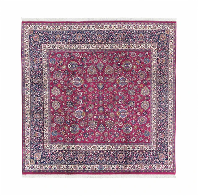 A MESHED RUG