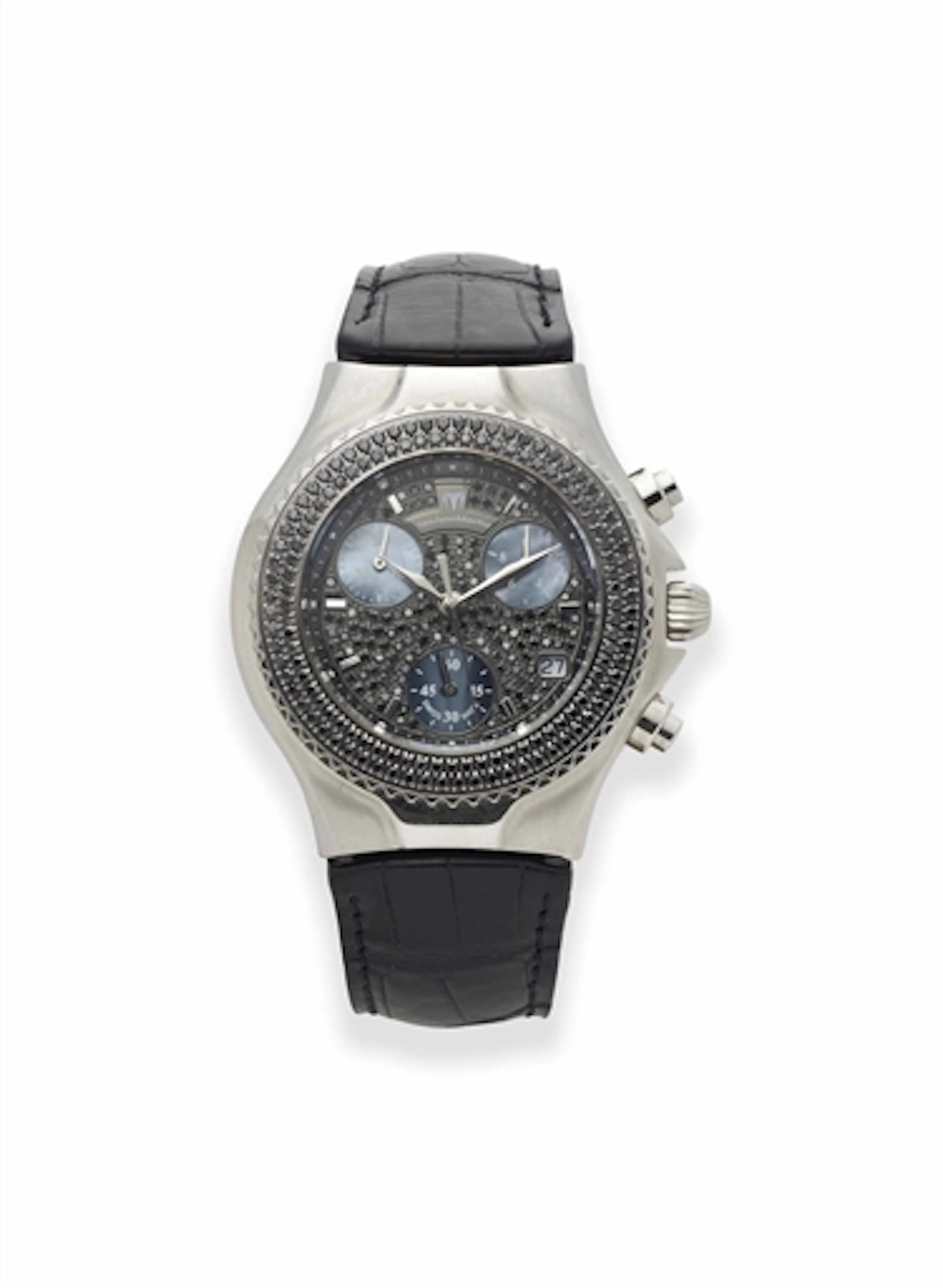 Montre Bracelet d'homme Diamants De Couleur Et Nacre, Par Technomarine