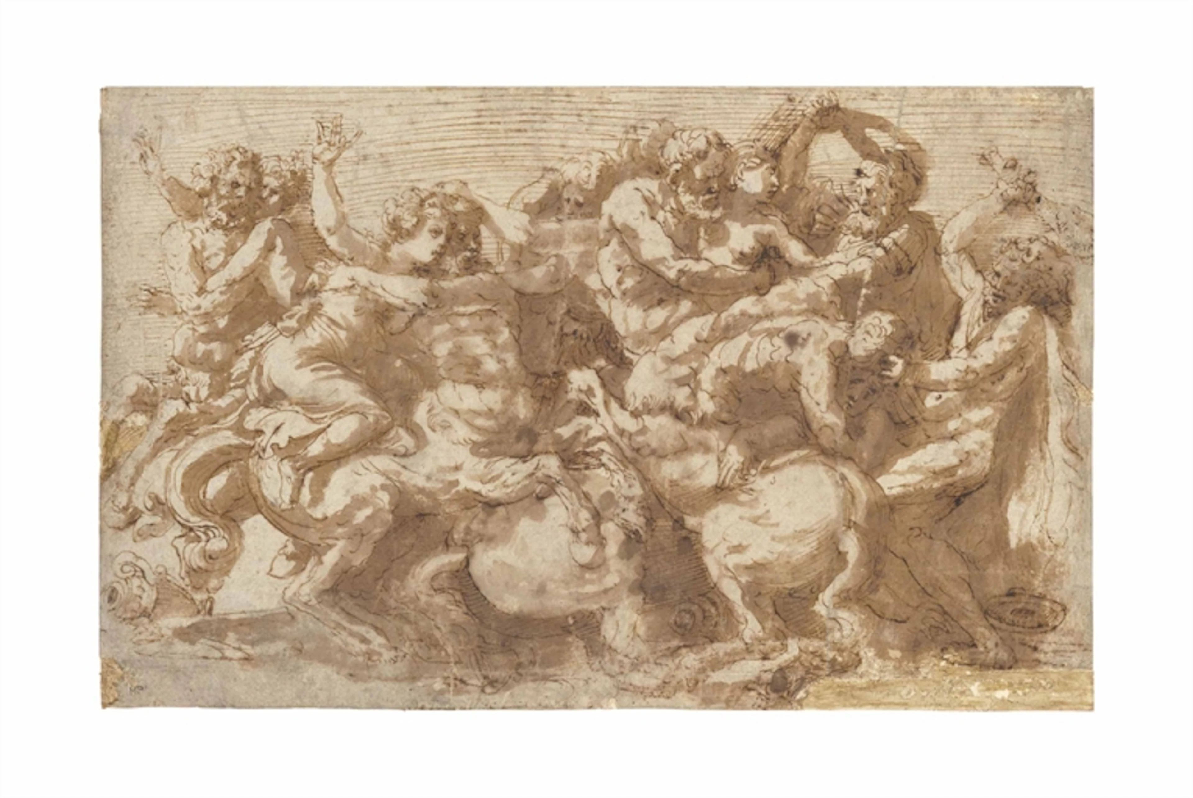 The Battle of the Lapiths and Centaurs
