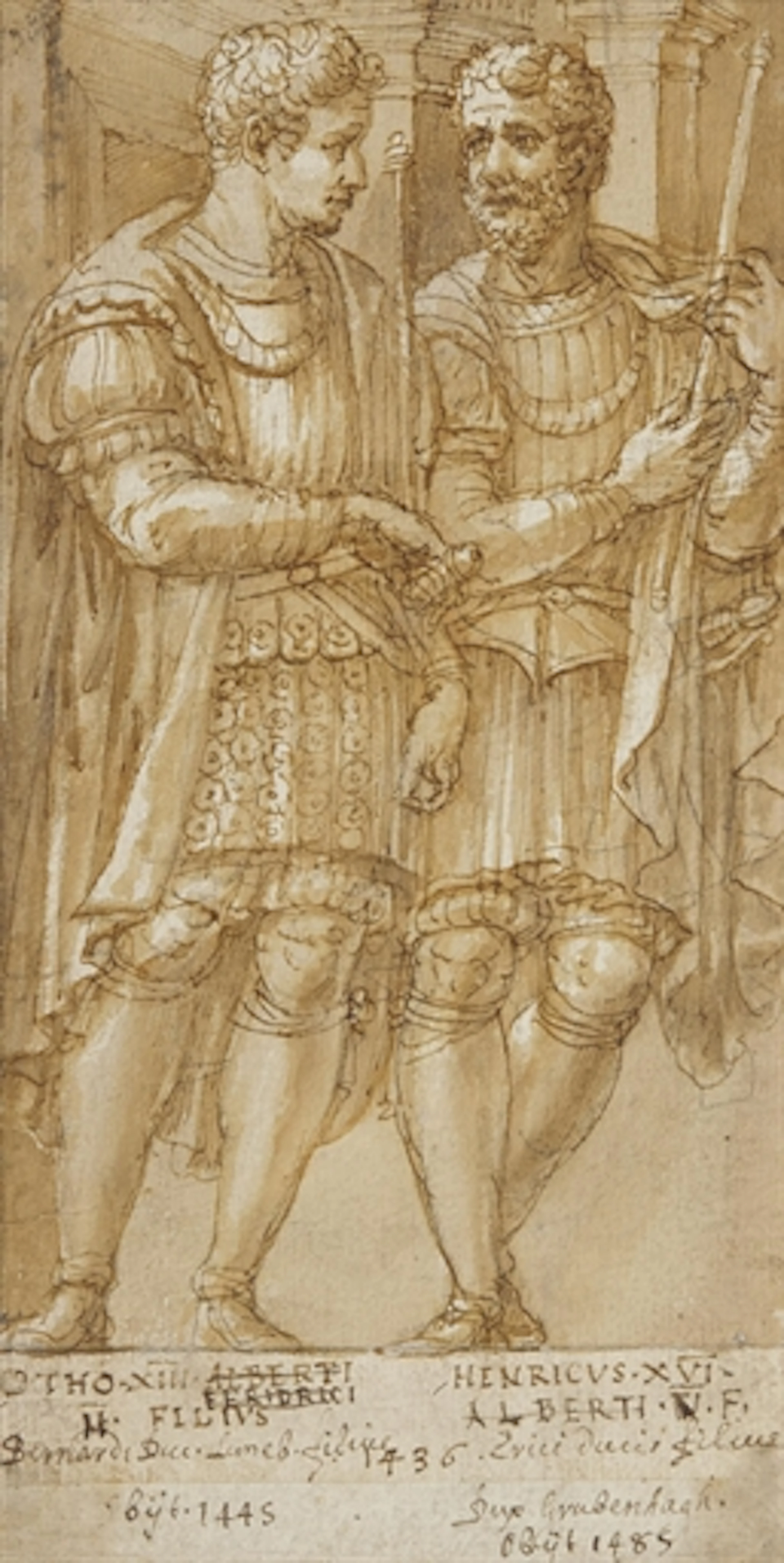 Othon XIII et Henri XVI de Limbourg