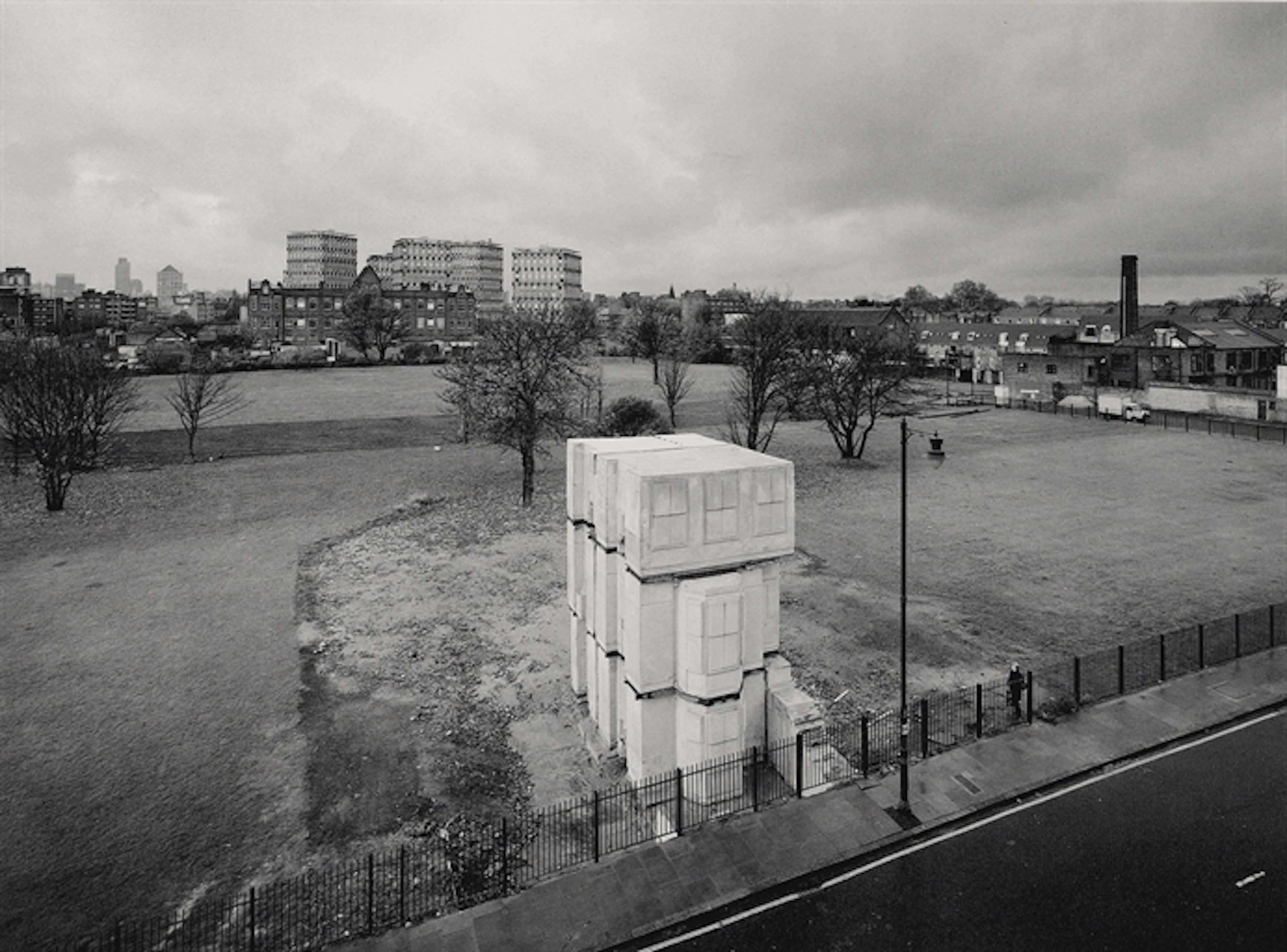 WHITEREAD, Rachel (artist; b. 1963) and DAVIES, John (photographer; b. 1949). House. London: Artangel, 1994. Oblong 2º (280 x 370mm). 12 photographic prints (c.140-165 x c.210-290mm), all but