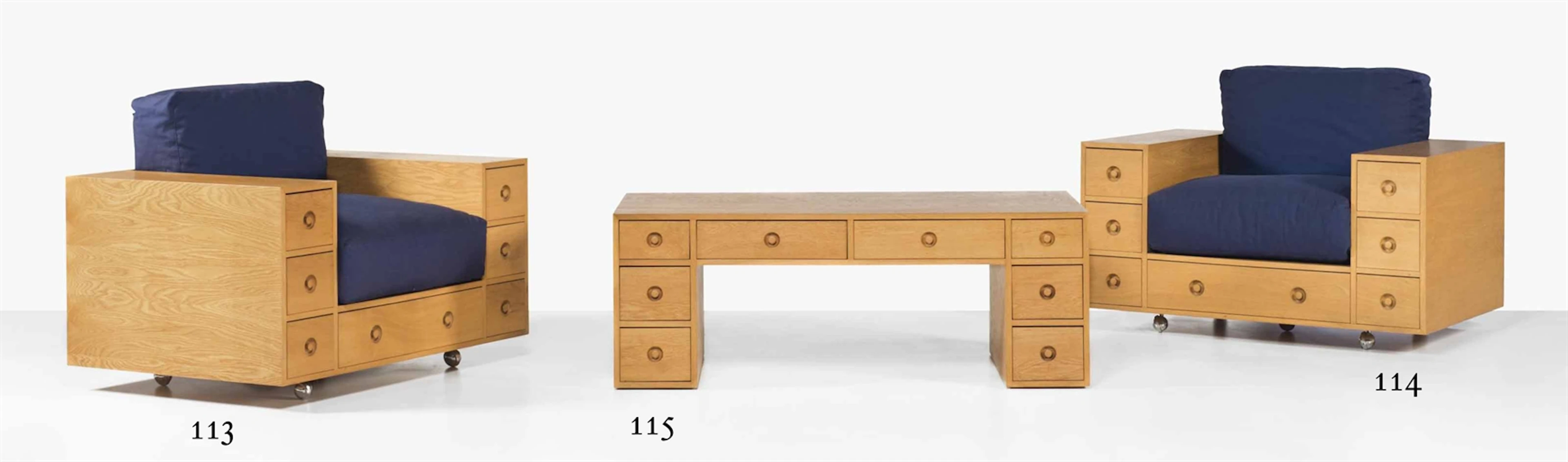 'FURNITURE WITH DRAWERS, VOL.1 #4', TABLE BASSE, LE MODÈLE CRÉÉ EN 1967, PREMIÈRE PRODUCTION, RÉALISÉE PAR AOSHIMA SHOTEN CO. LTD.