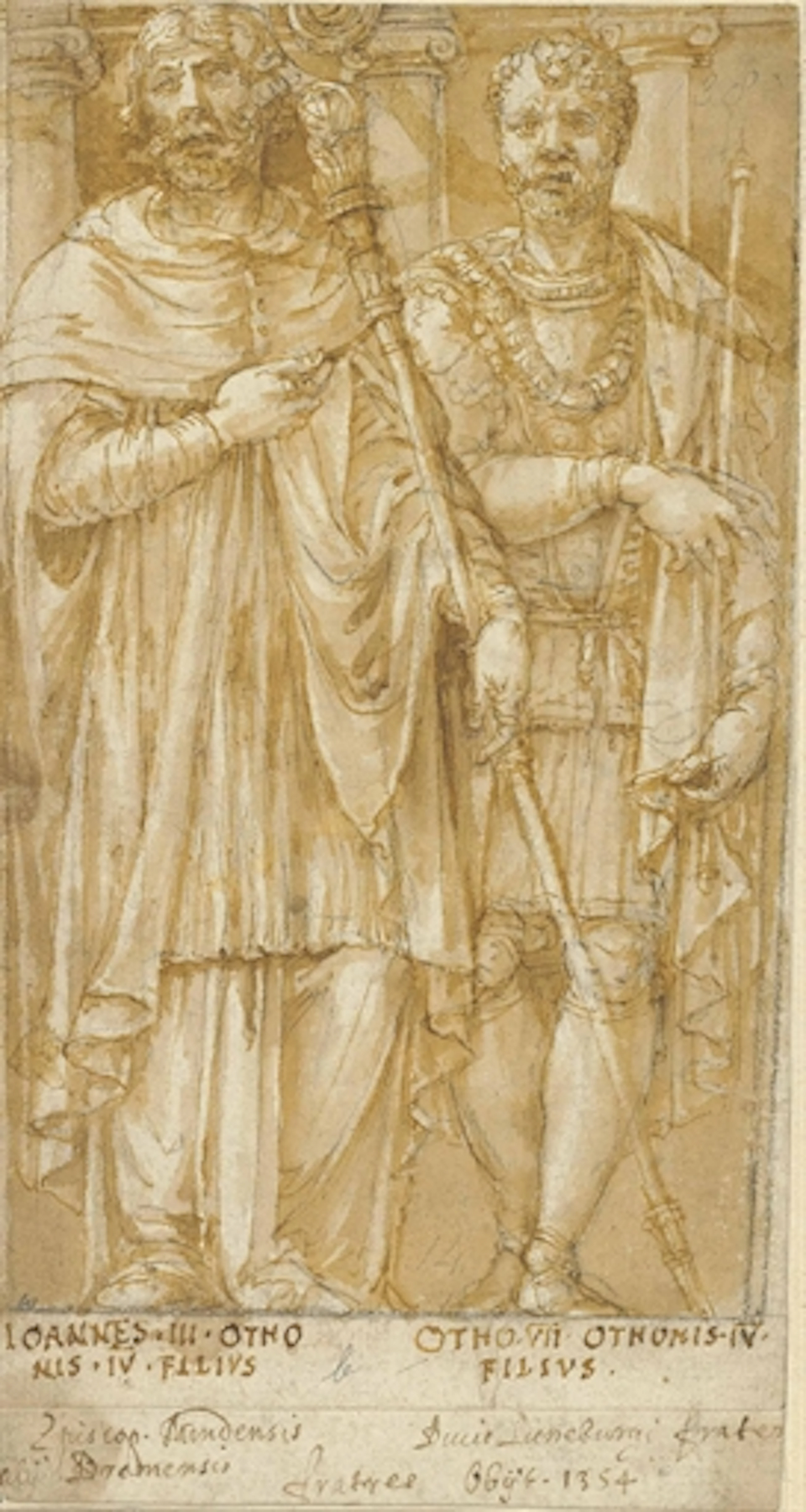 The Guelf ancestors of the House of Este: John, Apostolic Administrator of the Archdiocese of Bremen, and Otto III, sons of Otto II ('the Strict')