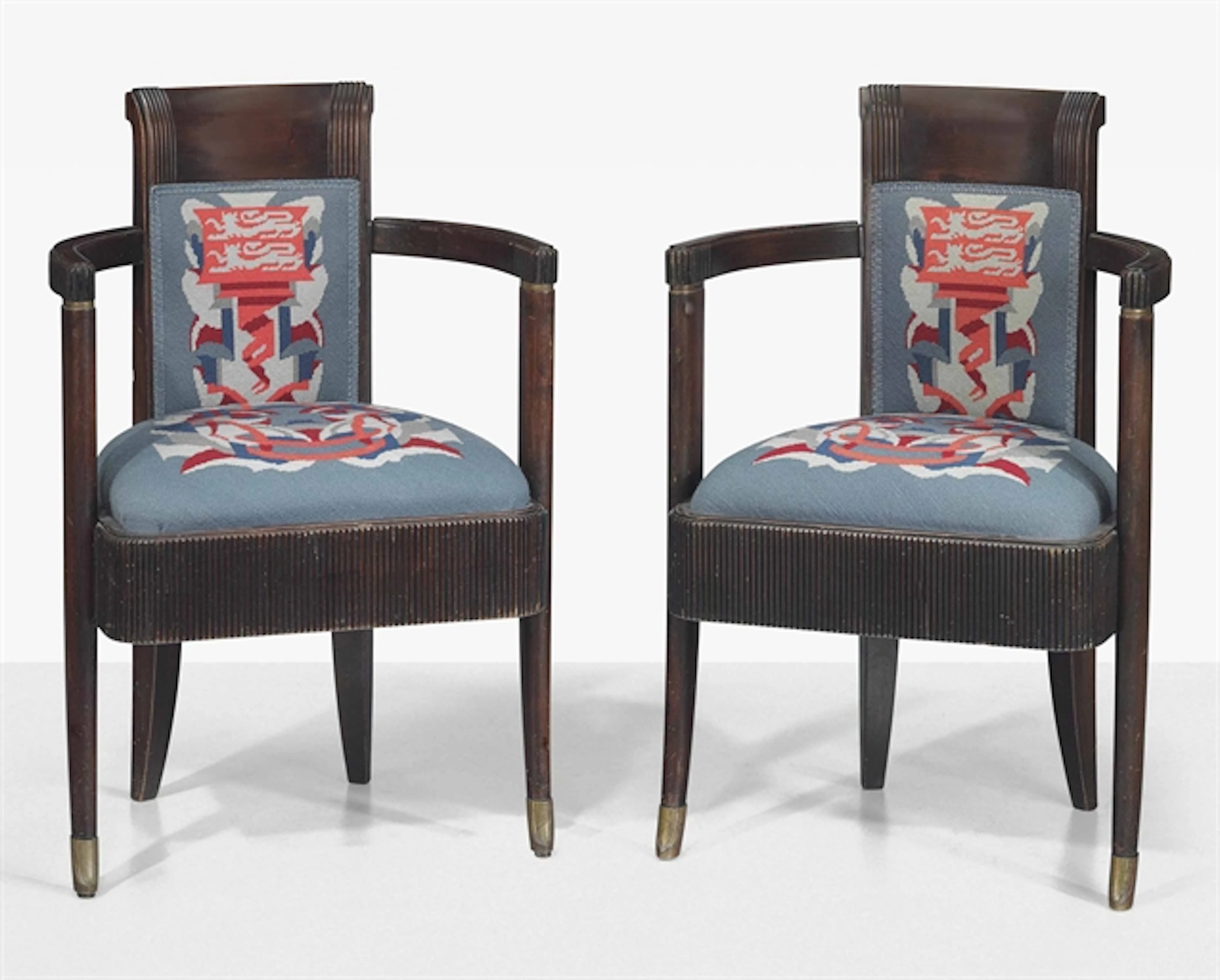 A PAIR OF ARMCHAIRS, 1934