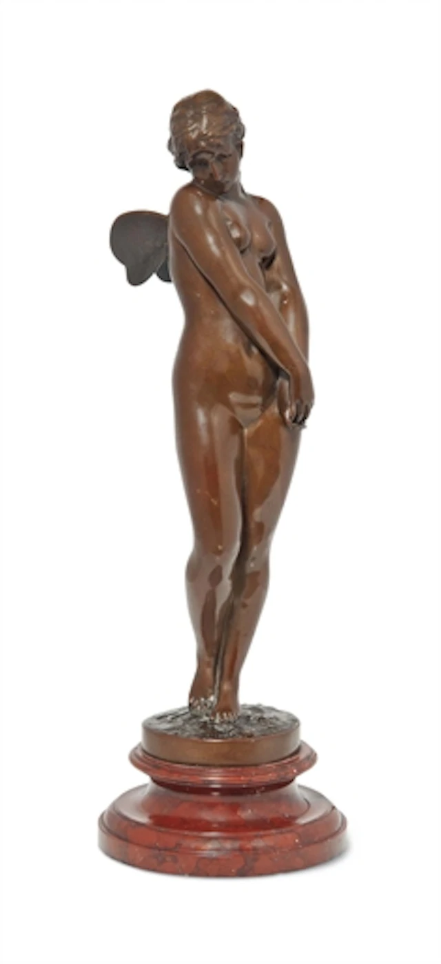 'NUDE WITH WINGS', CIRCA 1900