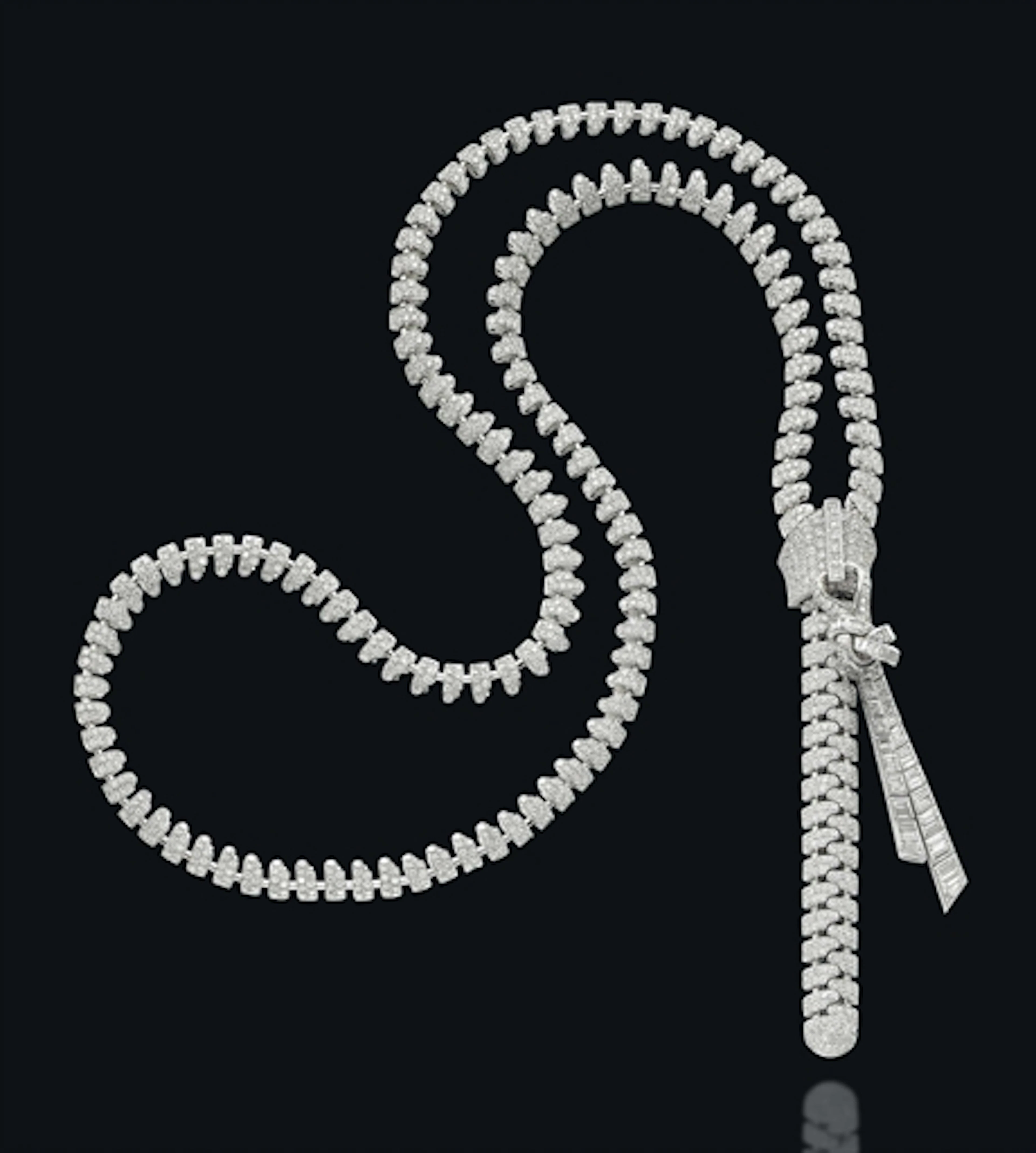 A Diamond 'Zip' Necklace, by Van Cleef & Arpels