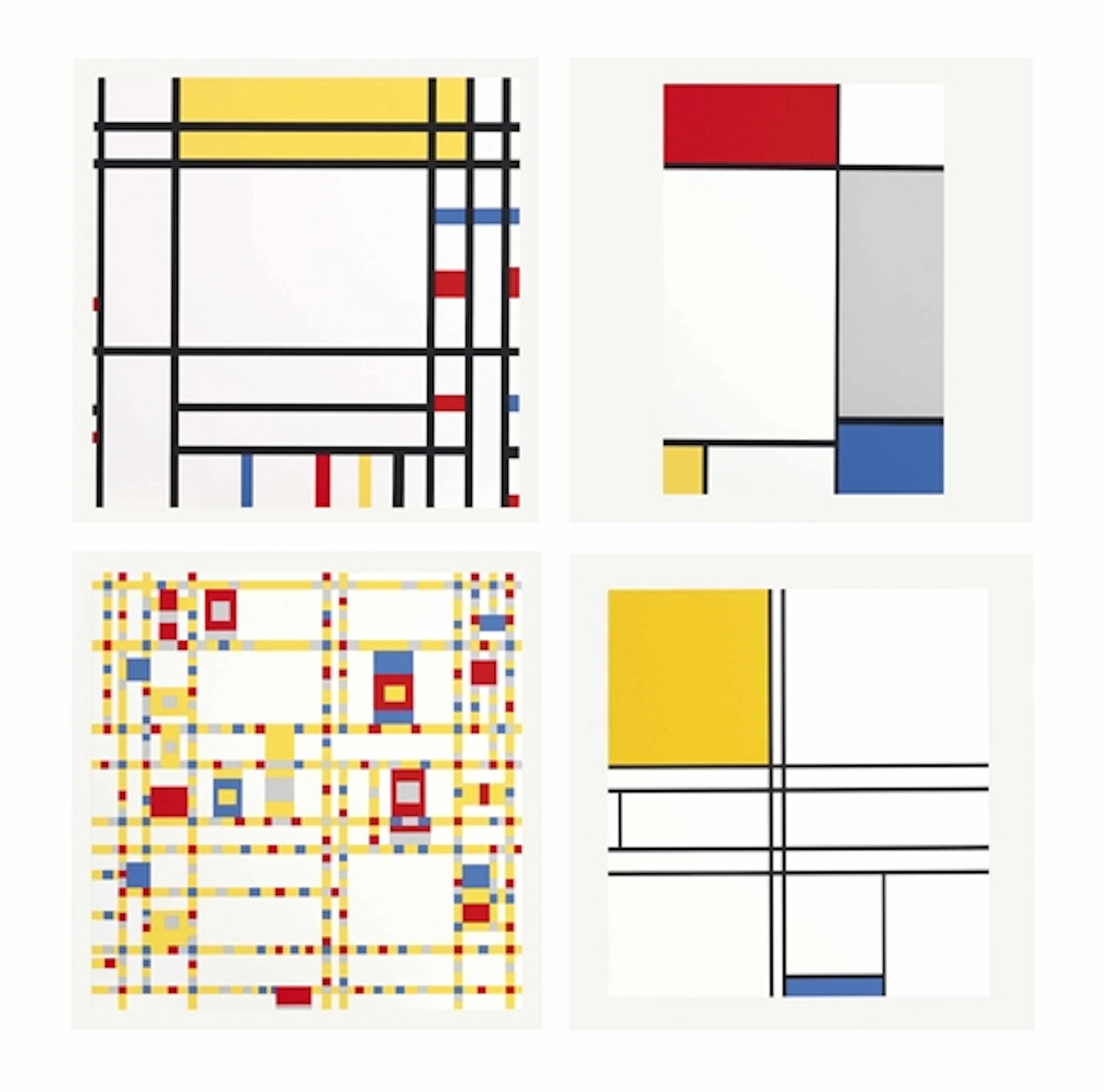 AFTER PIET MONDRIAN (1872-1944)