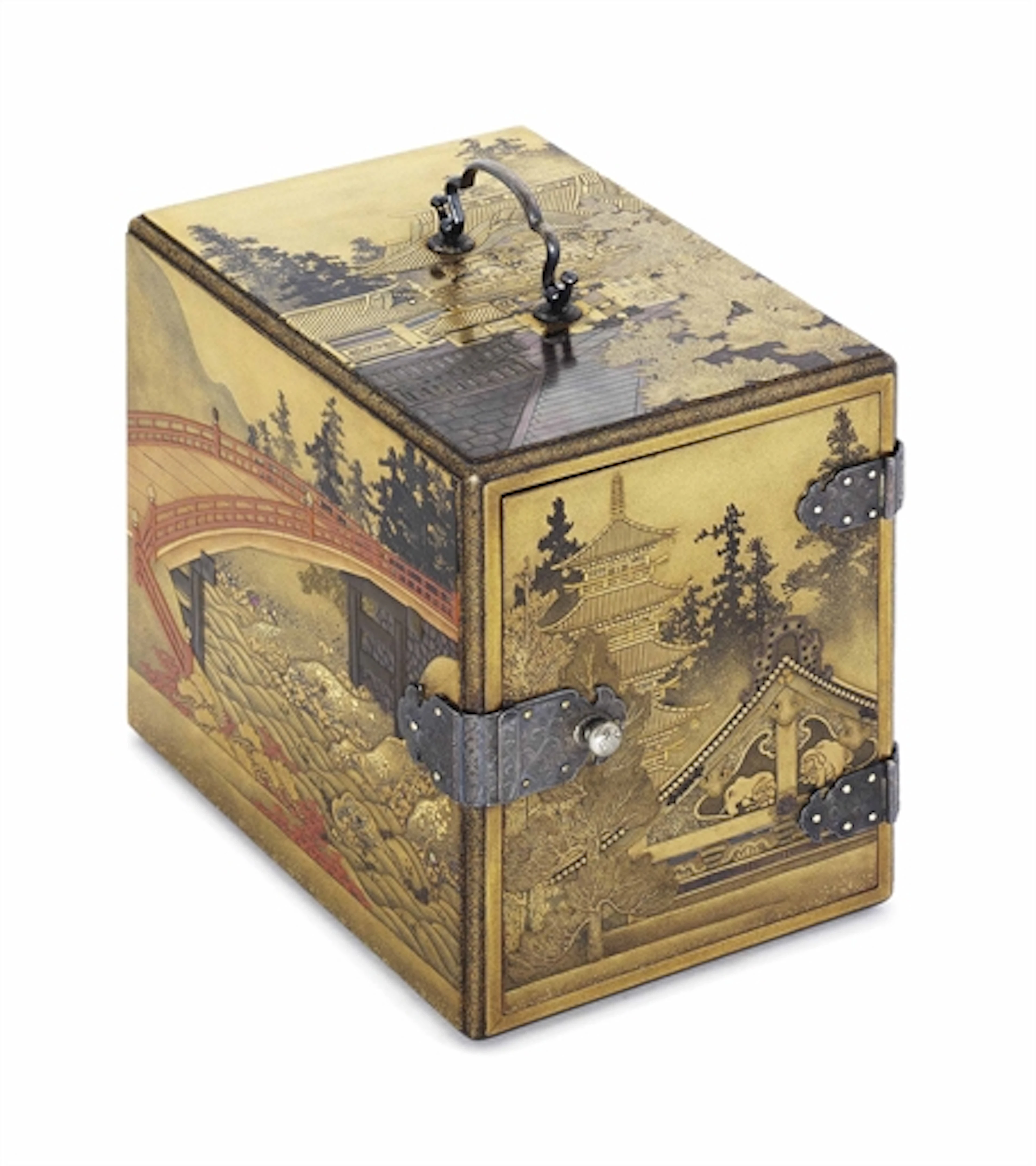 A Lacquer Kodansu [Incense Cabinet]