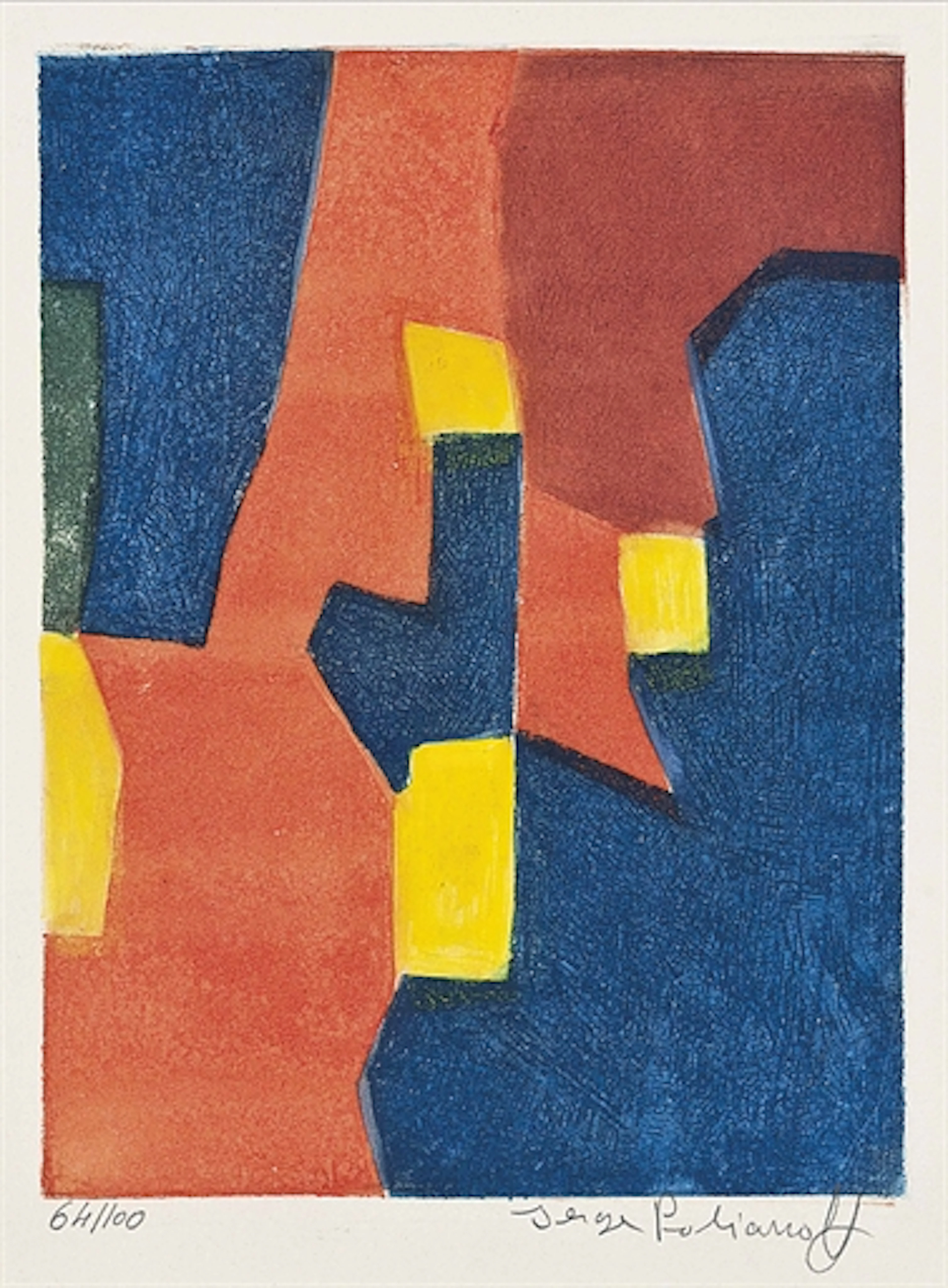 Composition in Red, Yellow and Blue