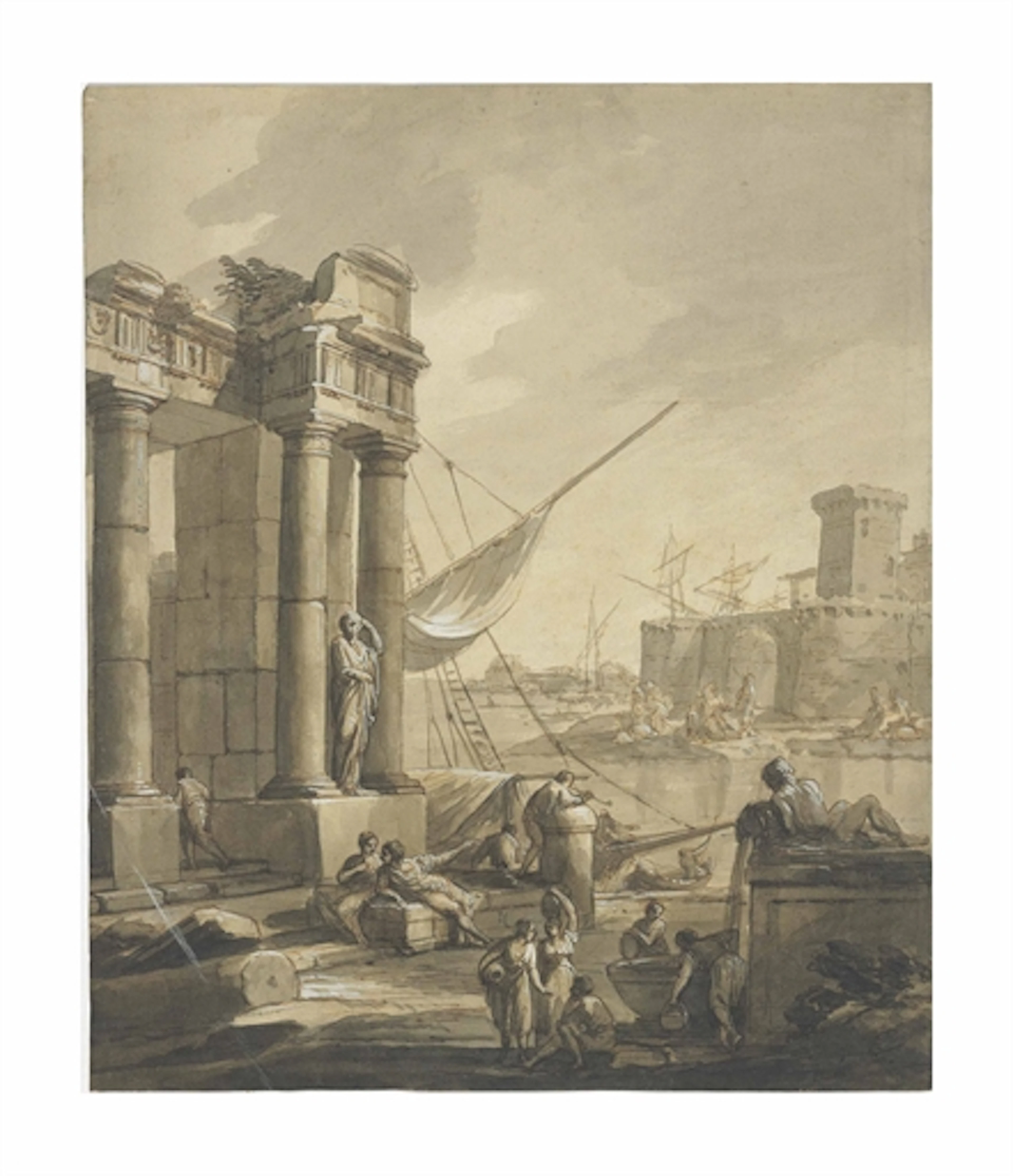 An Italian seaport