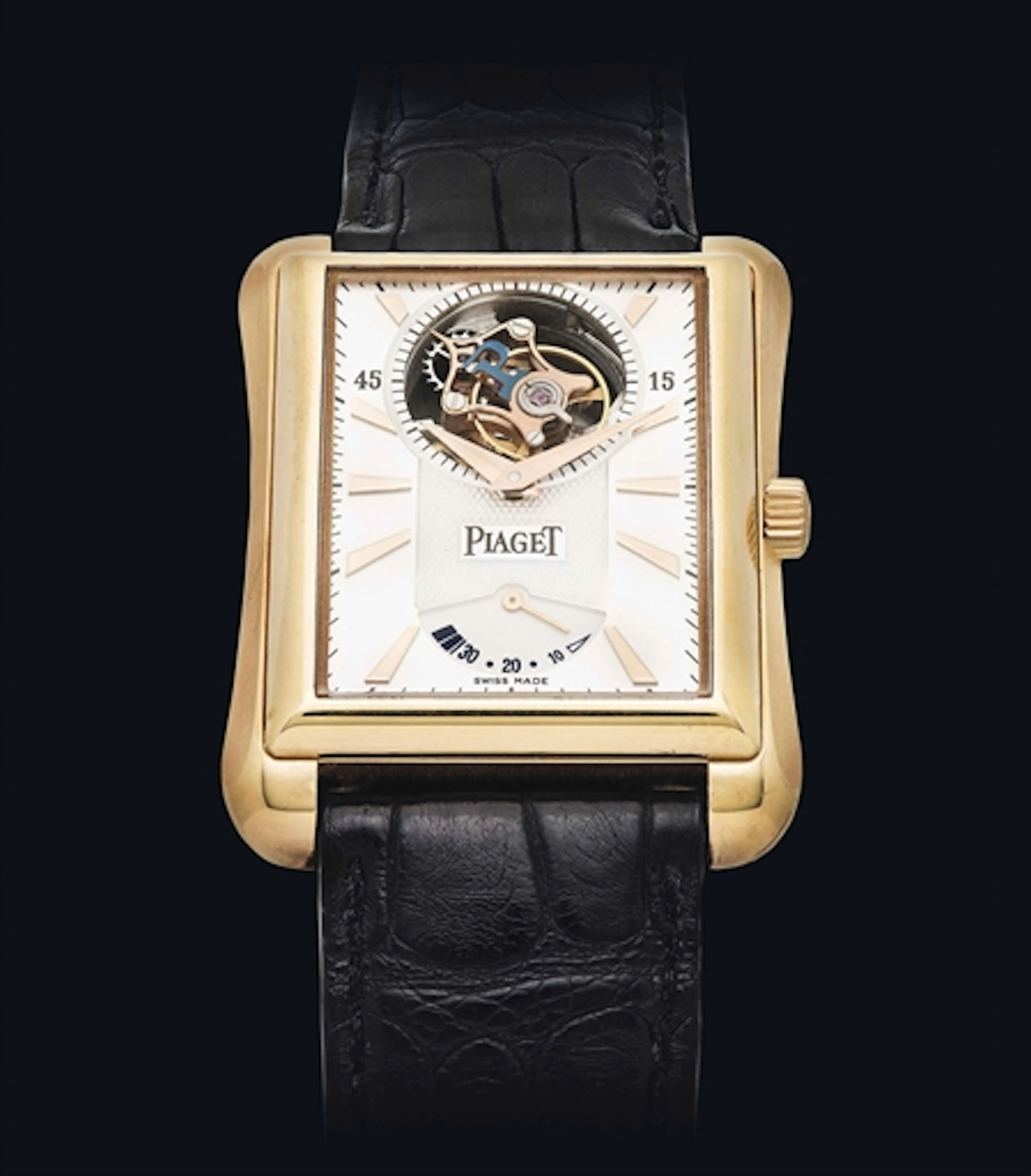 Piaget. A Fine and Rare 18k Pink Gold