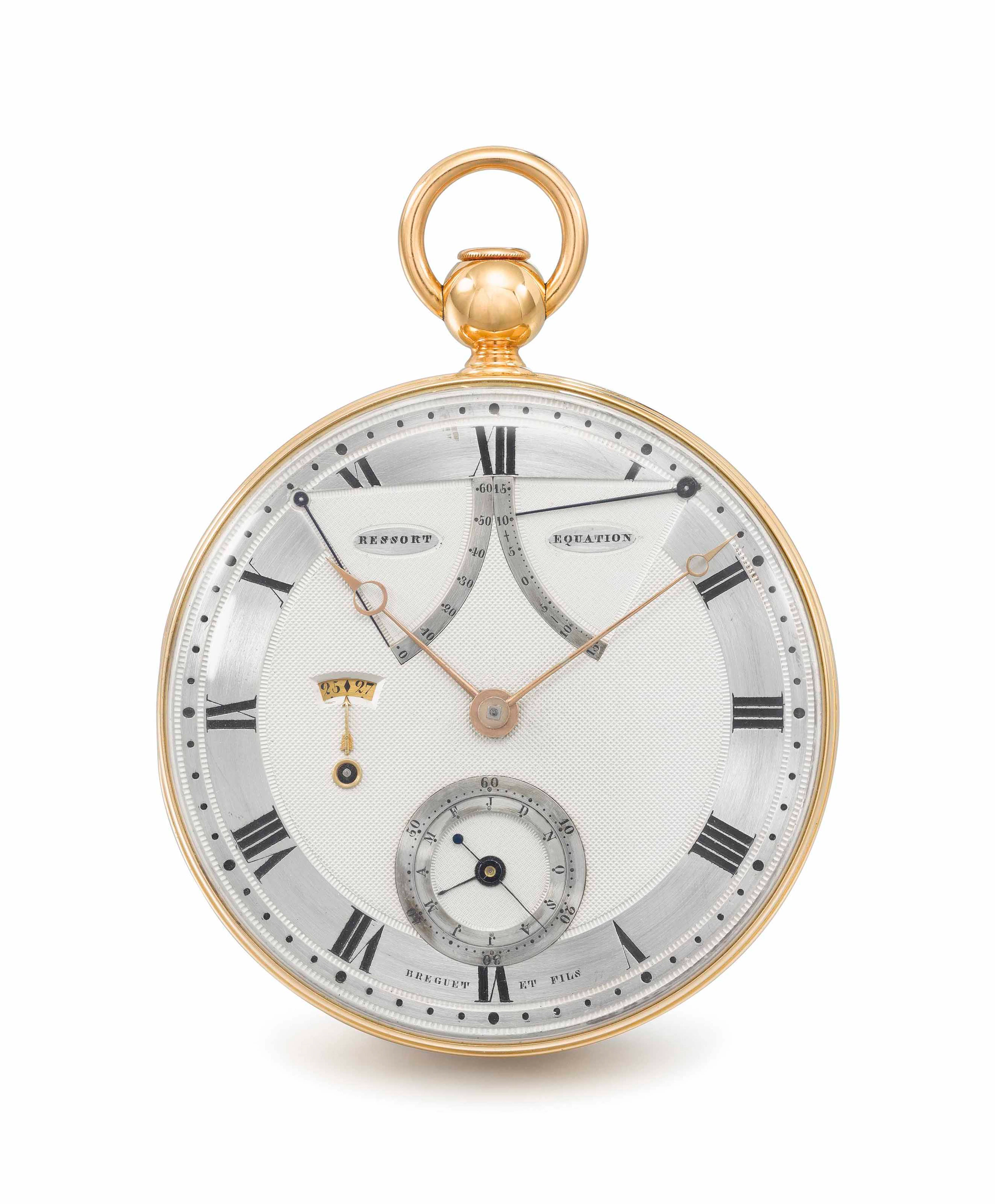 Breguet, No. 217 “montre perpétuelle à répétition à quantième...