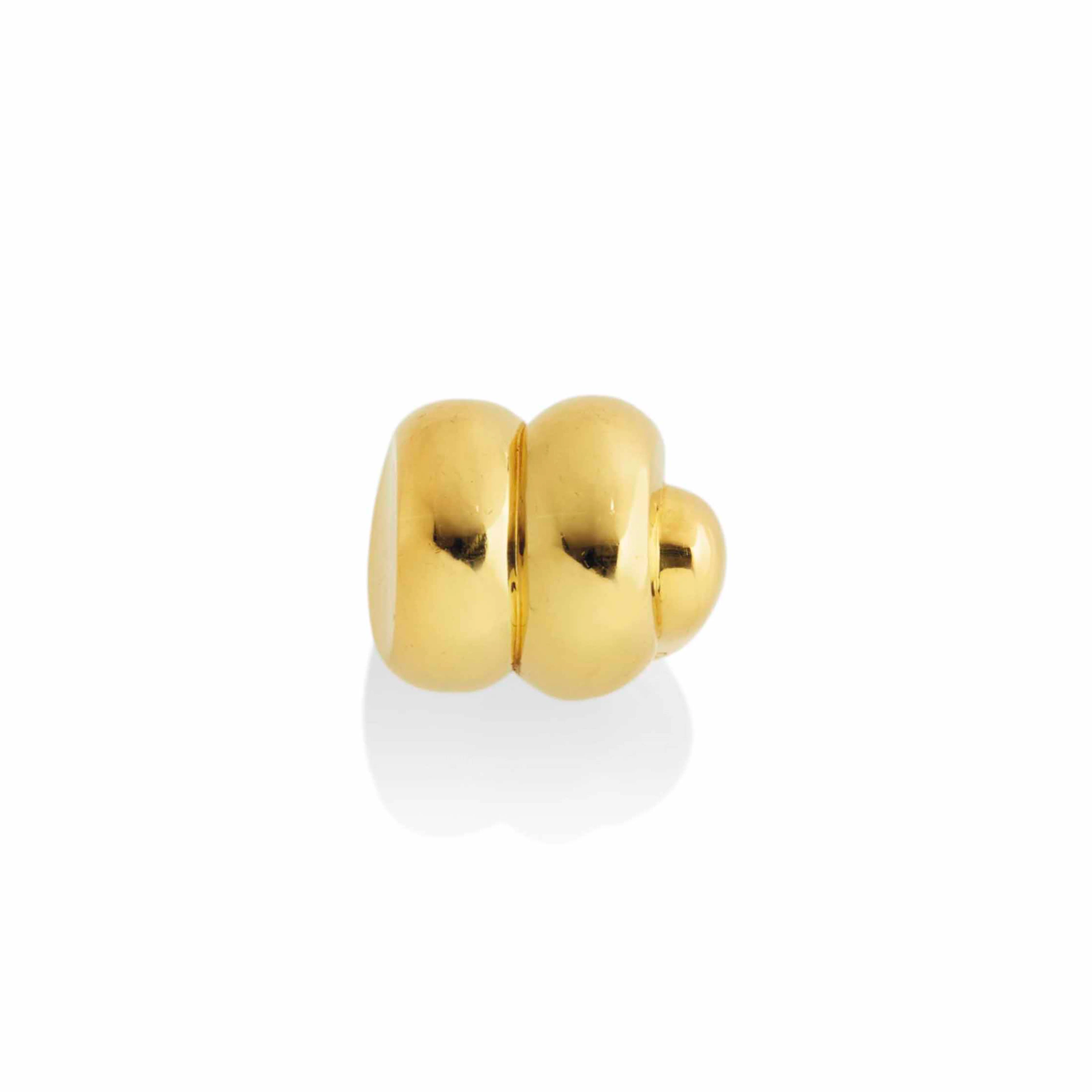 Bague ''apollon'' en or, par sophia vari