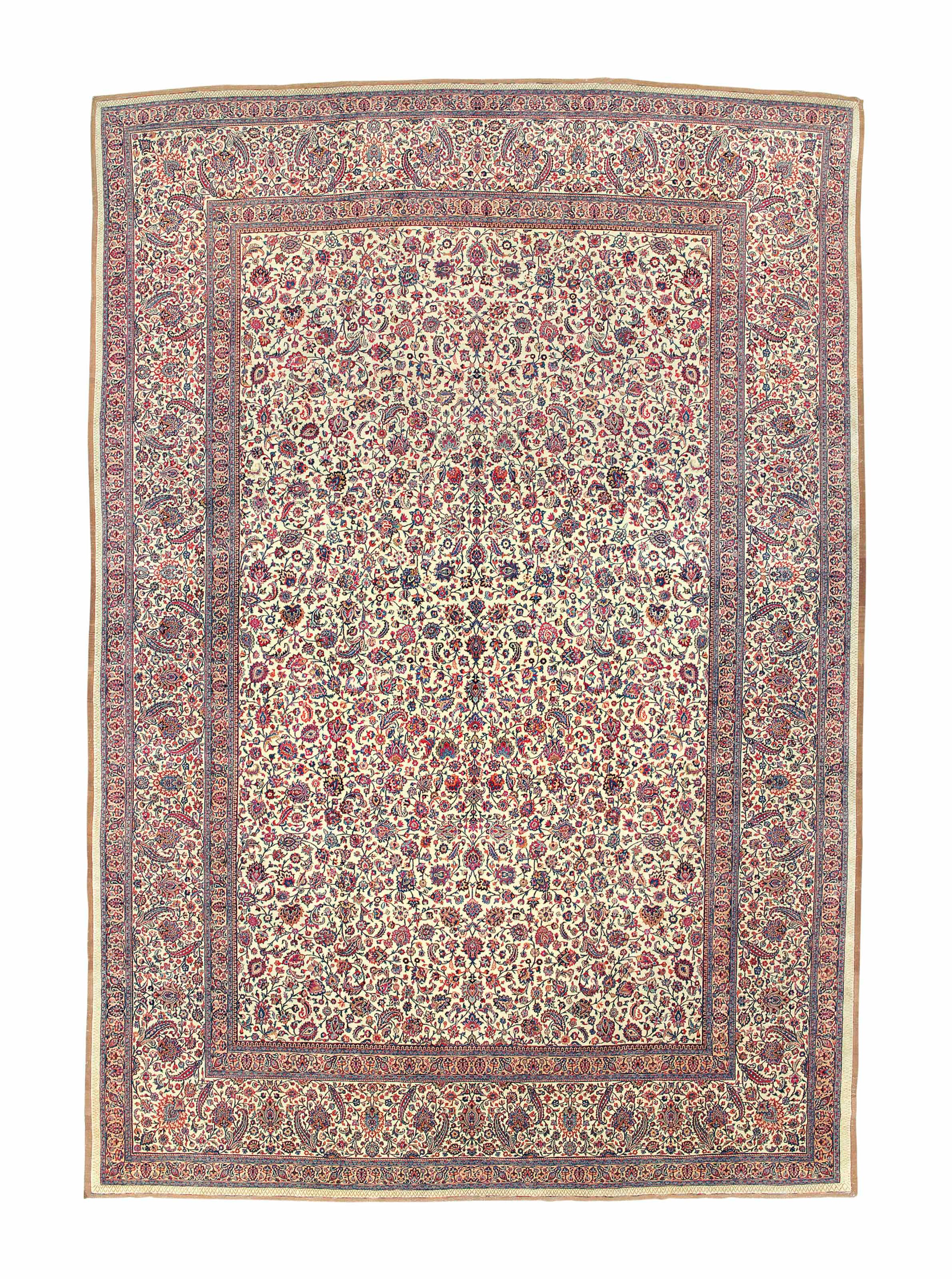 A meshed carpet