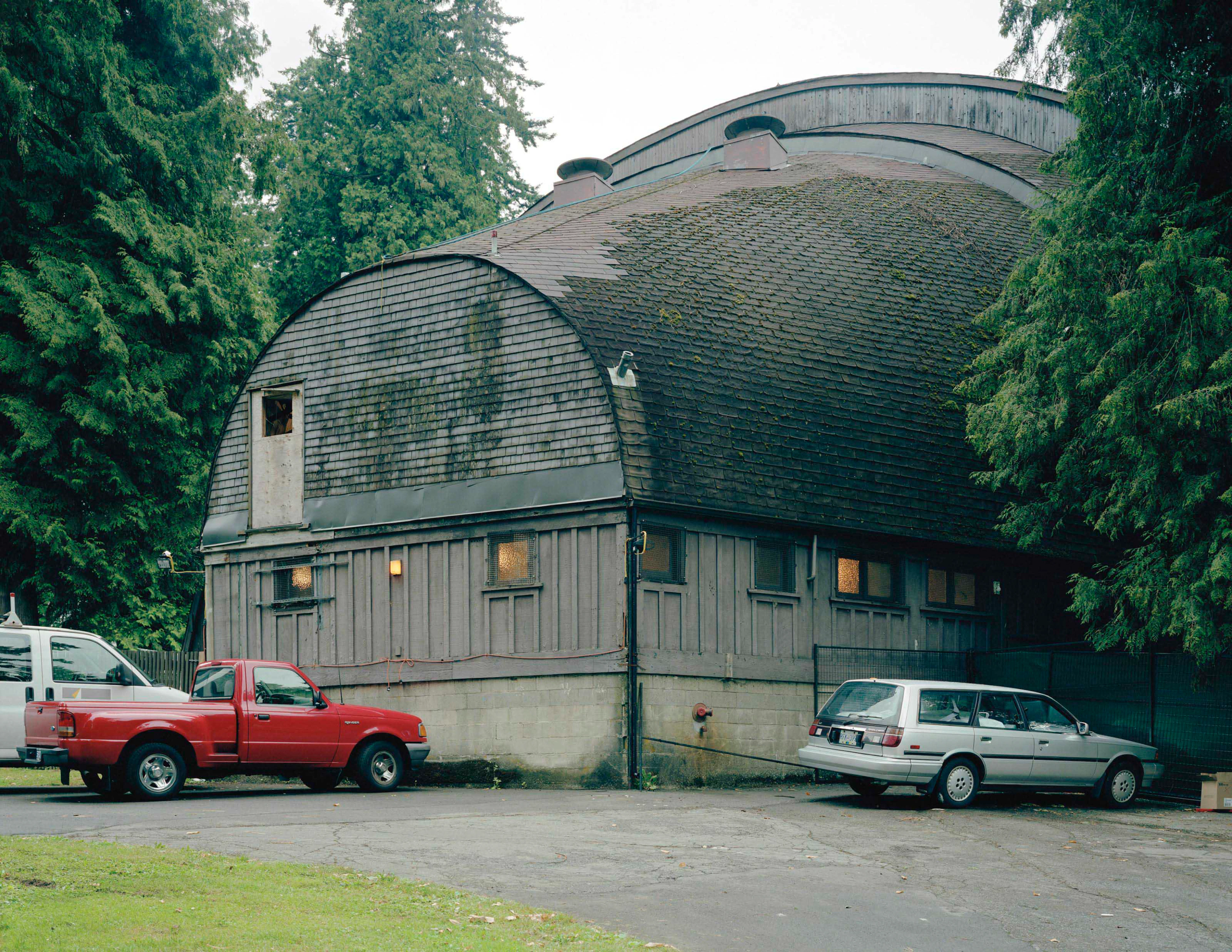 Rear view, open air theatre, Vancouver, 2005