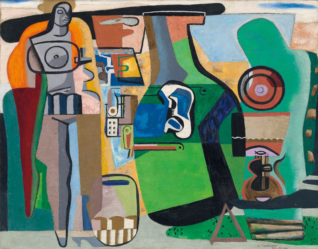 Nature morte et figure