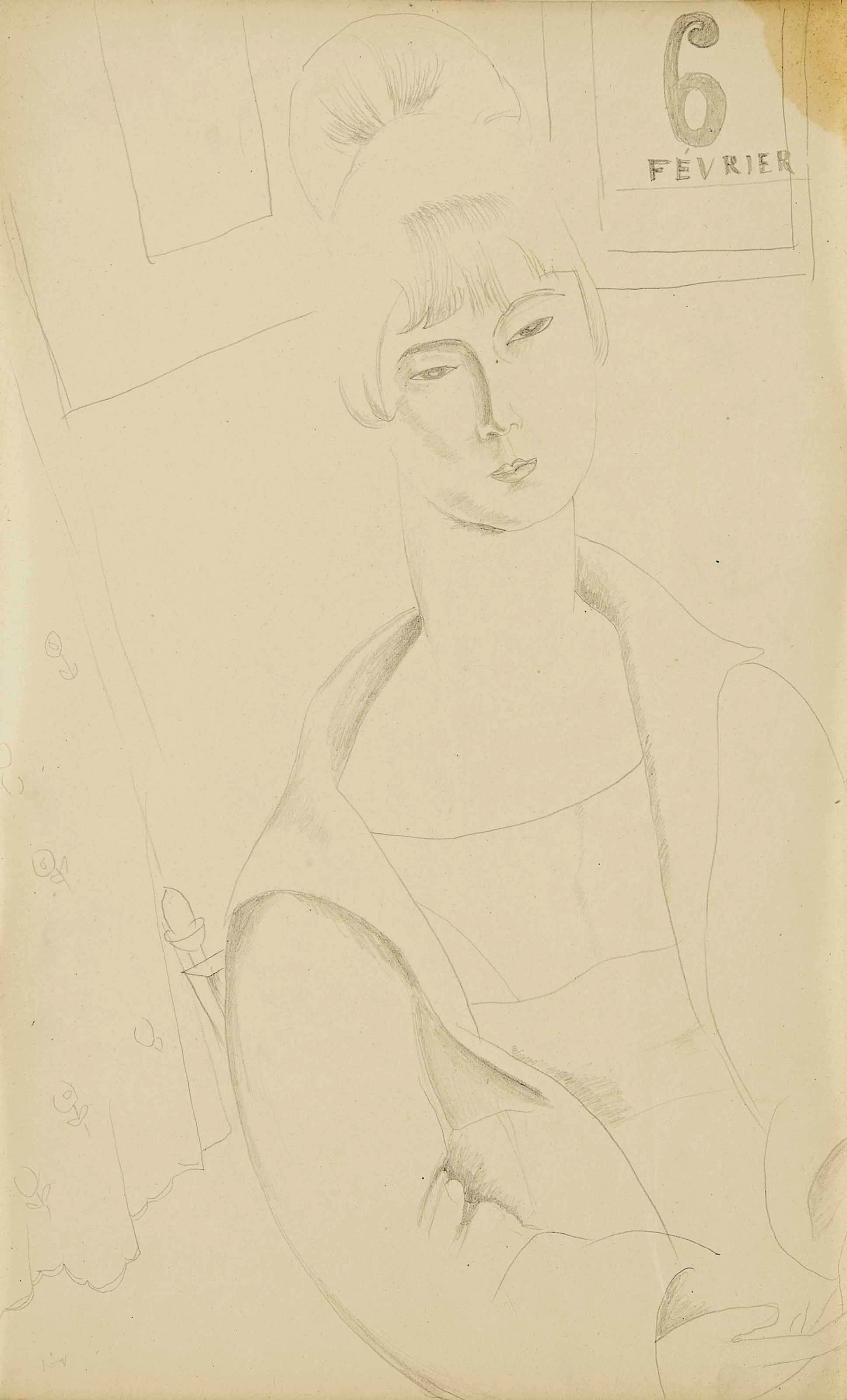 Jeune fille du 6 février