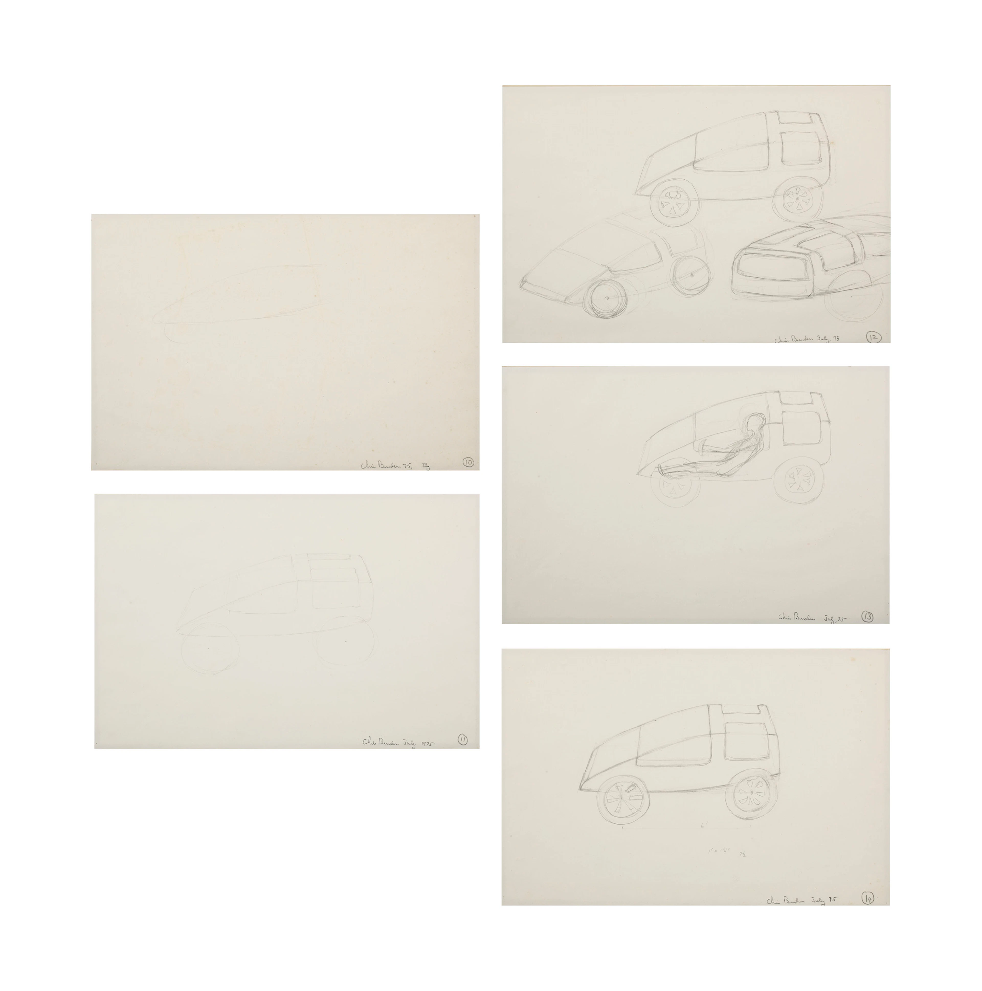 Untitled (Designs for B-Car)