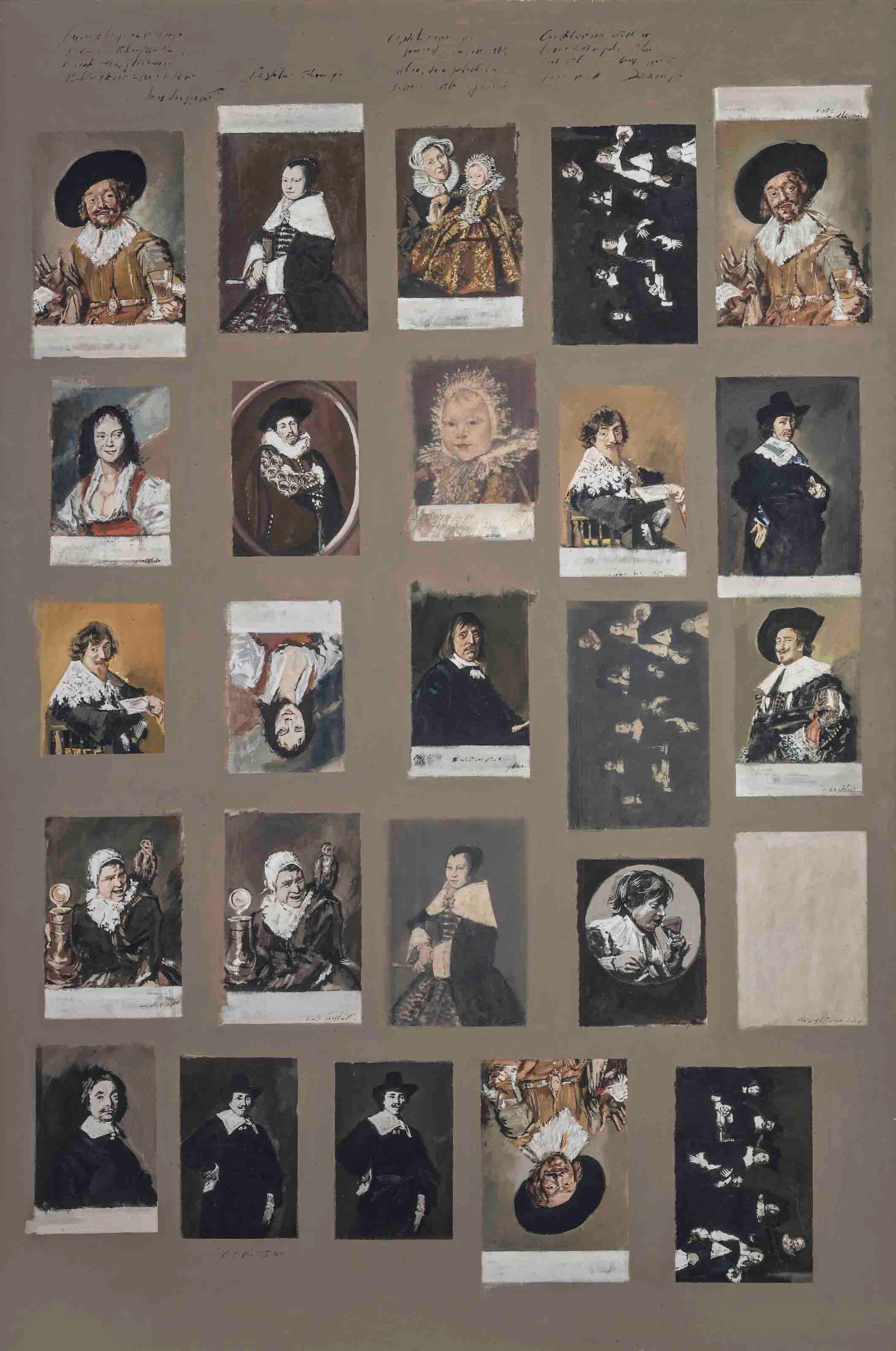 Frans Hals postcard series