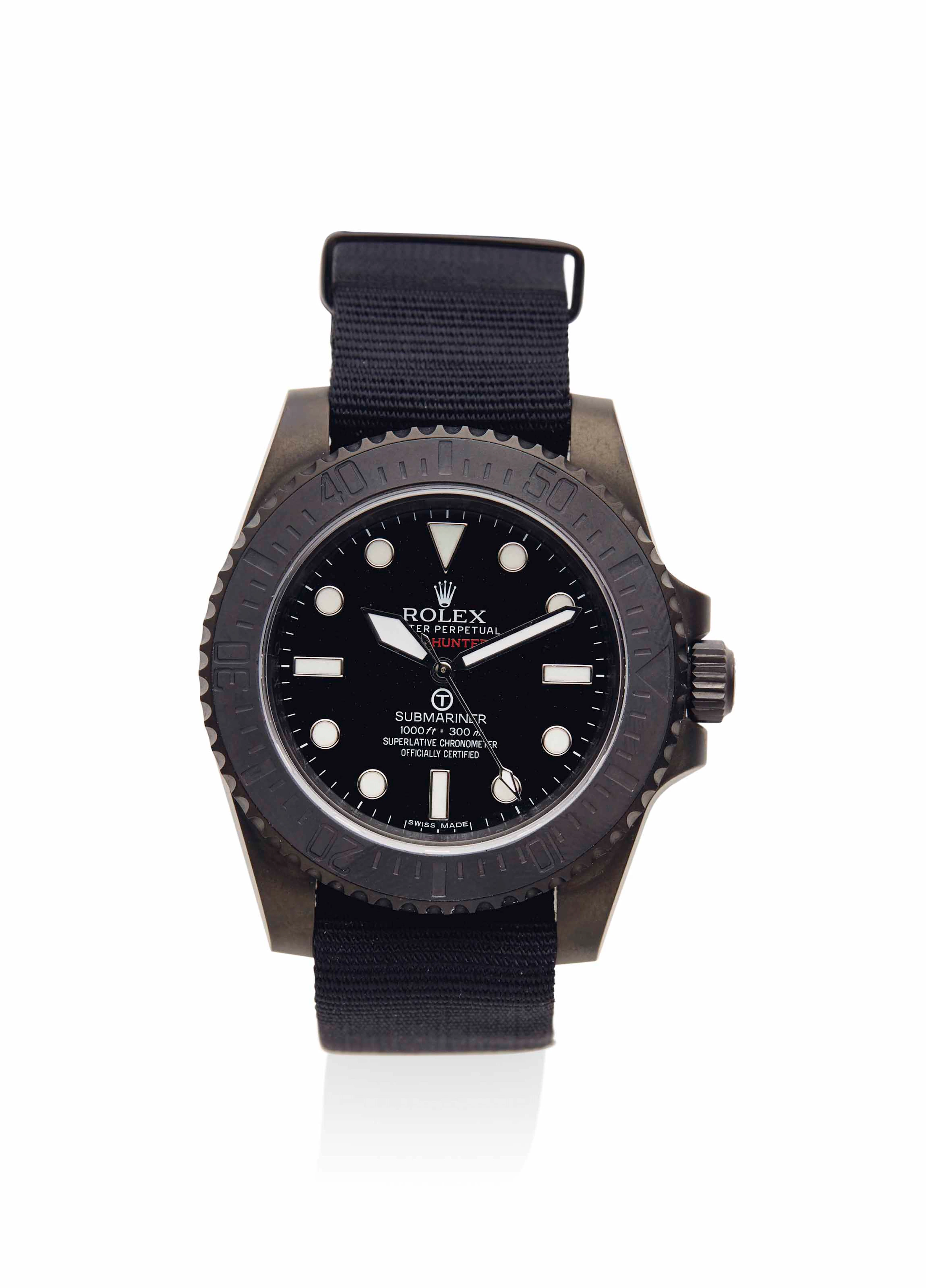 Montre bracelet d'homme ''pro hunter military stealth'', par rolex