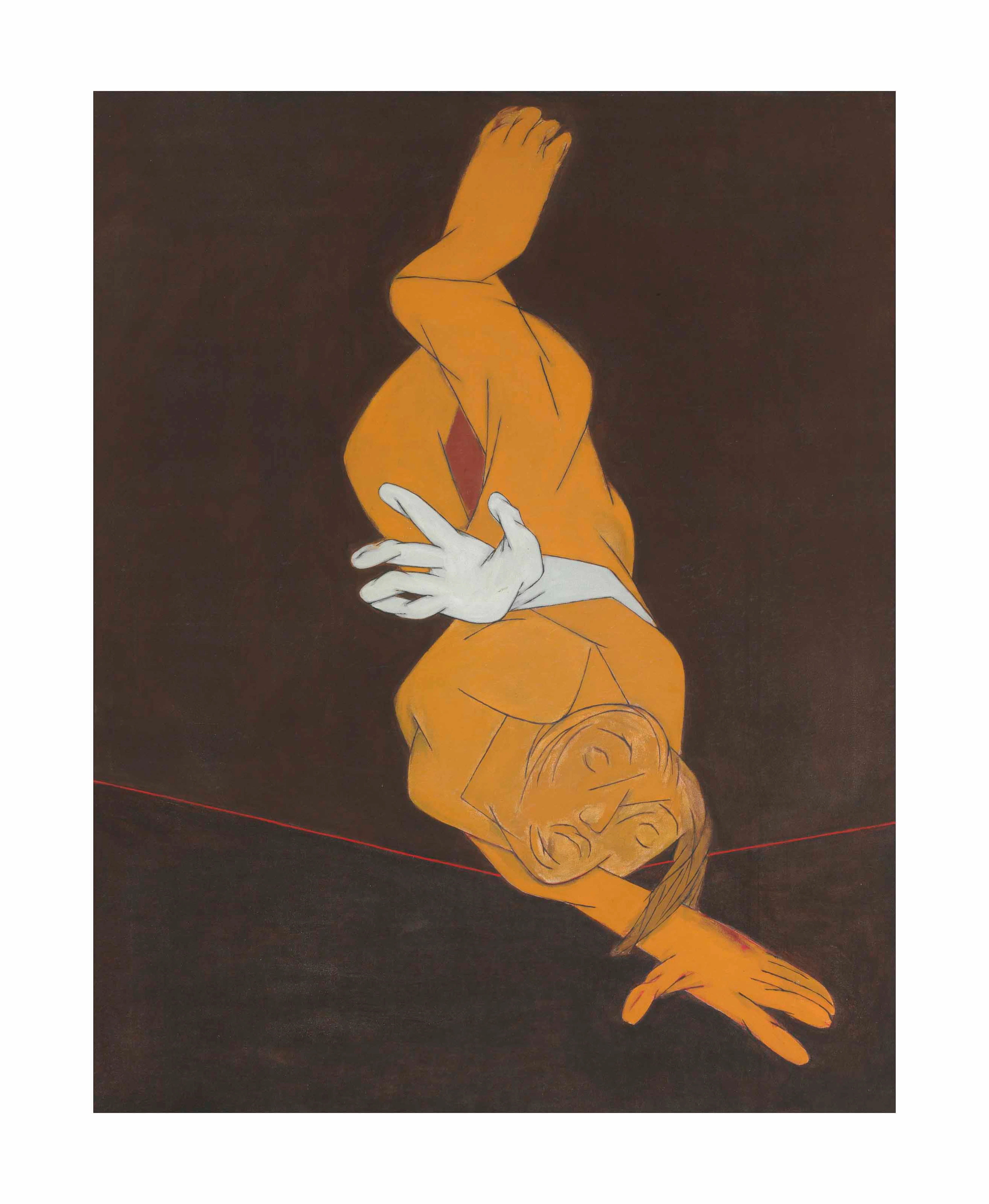 TYEB MEHTA (1925-2009) Untitled (Falling Figure)