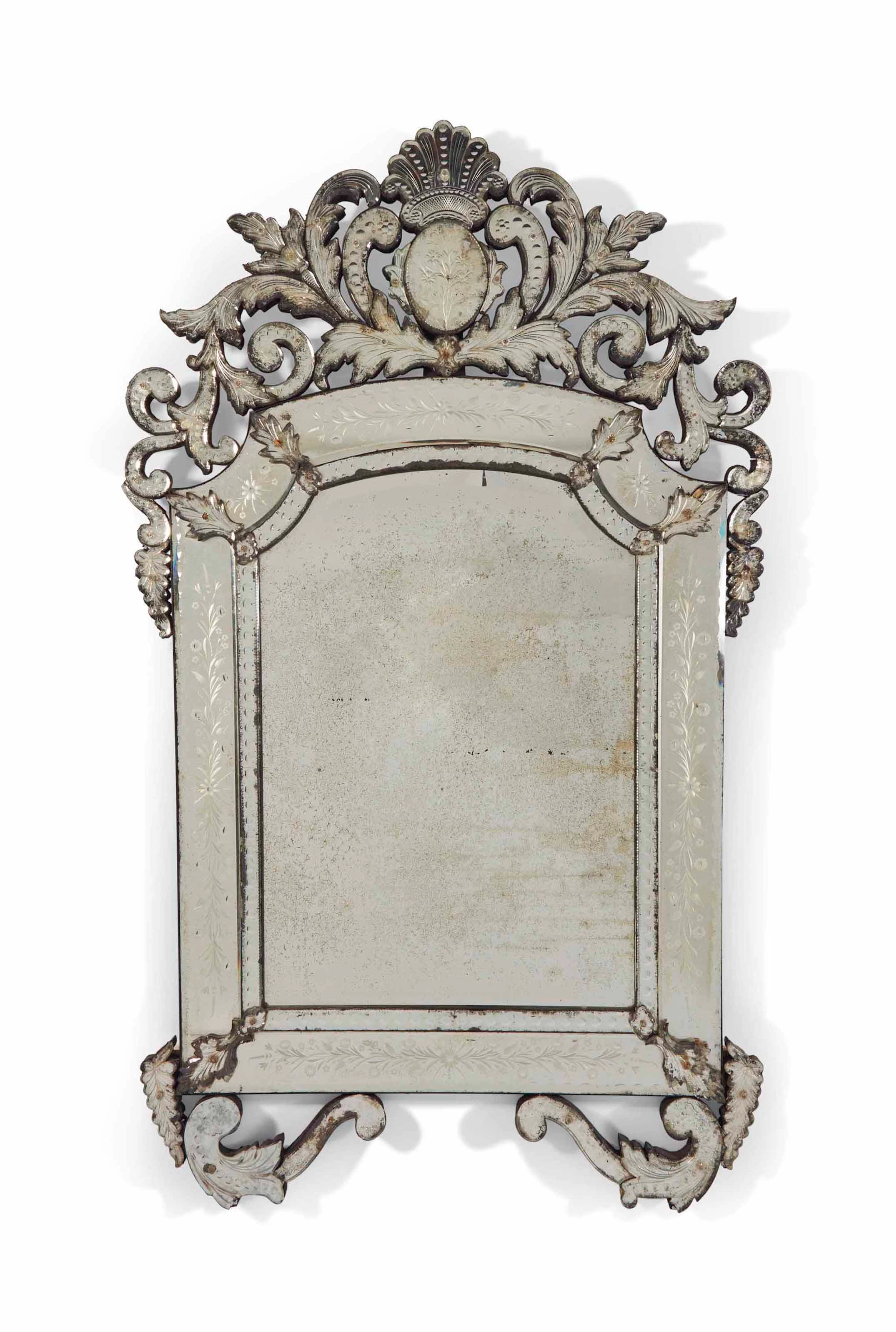 MIROIR DE STYLE VENITIEN XXE SIECLE