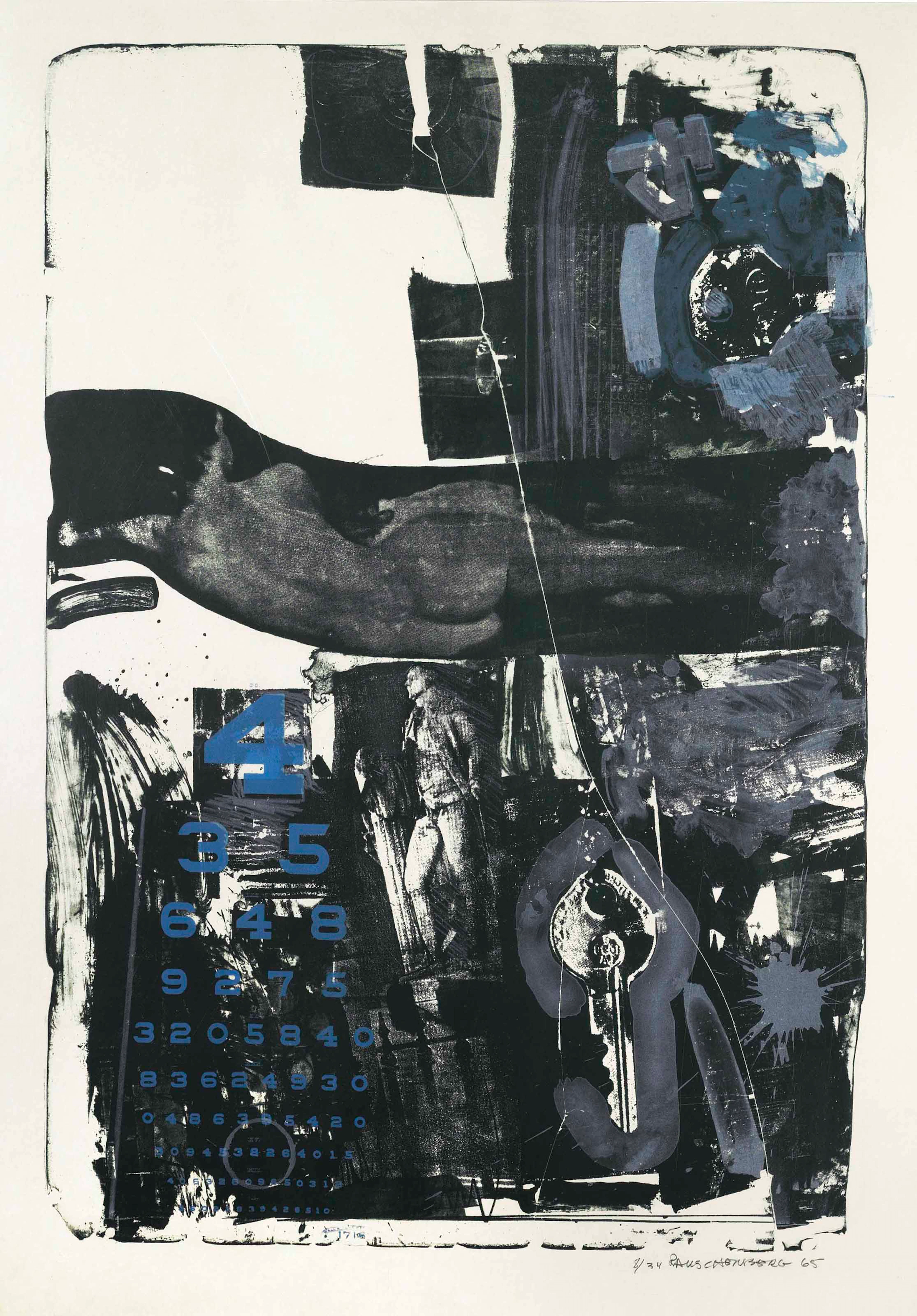 ROBERT RAUSCHENBERG (1925-2008) Breakthrough II