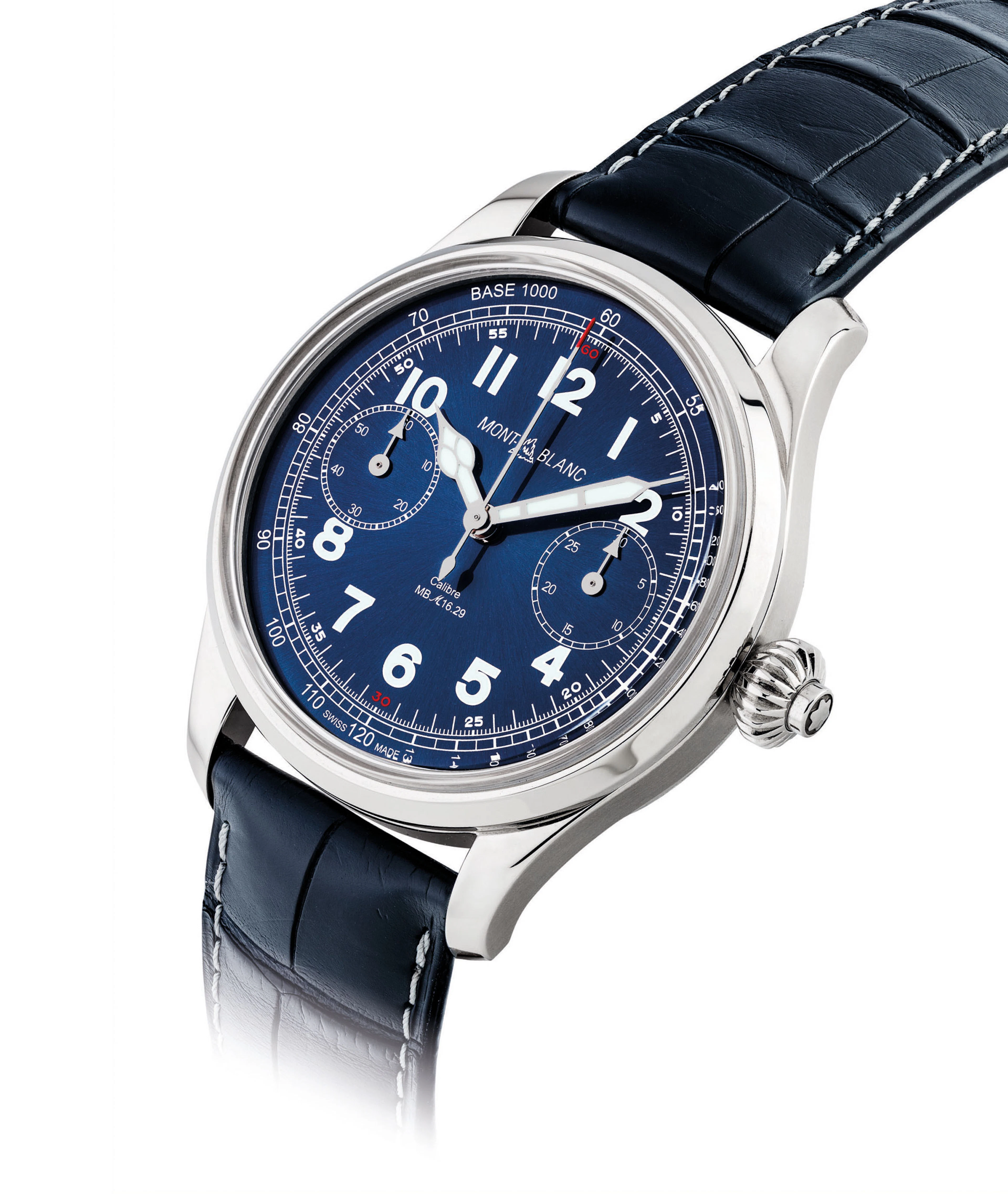 MONTBLANC A FINE AND VERY RARE STAINLESS STEEL LIMITED EDITI... SIGNED
