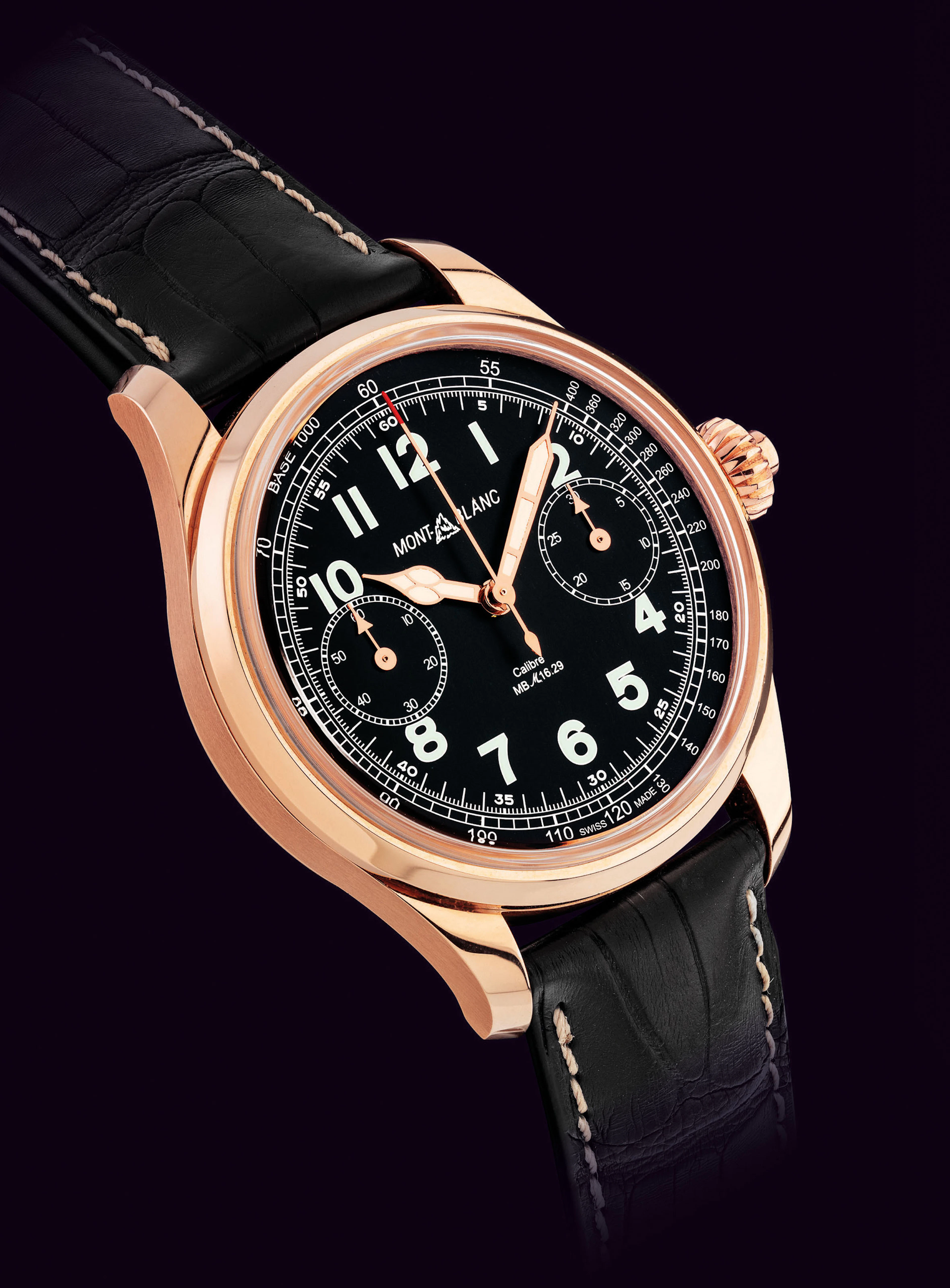 MONTBLANC A FINE AND VERY RARE 18K PINK GOLD LIMITED EDITION... SIGNED