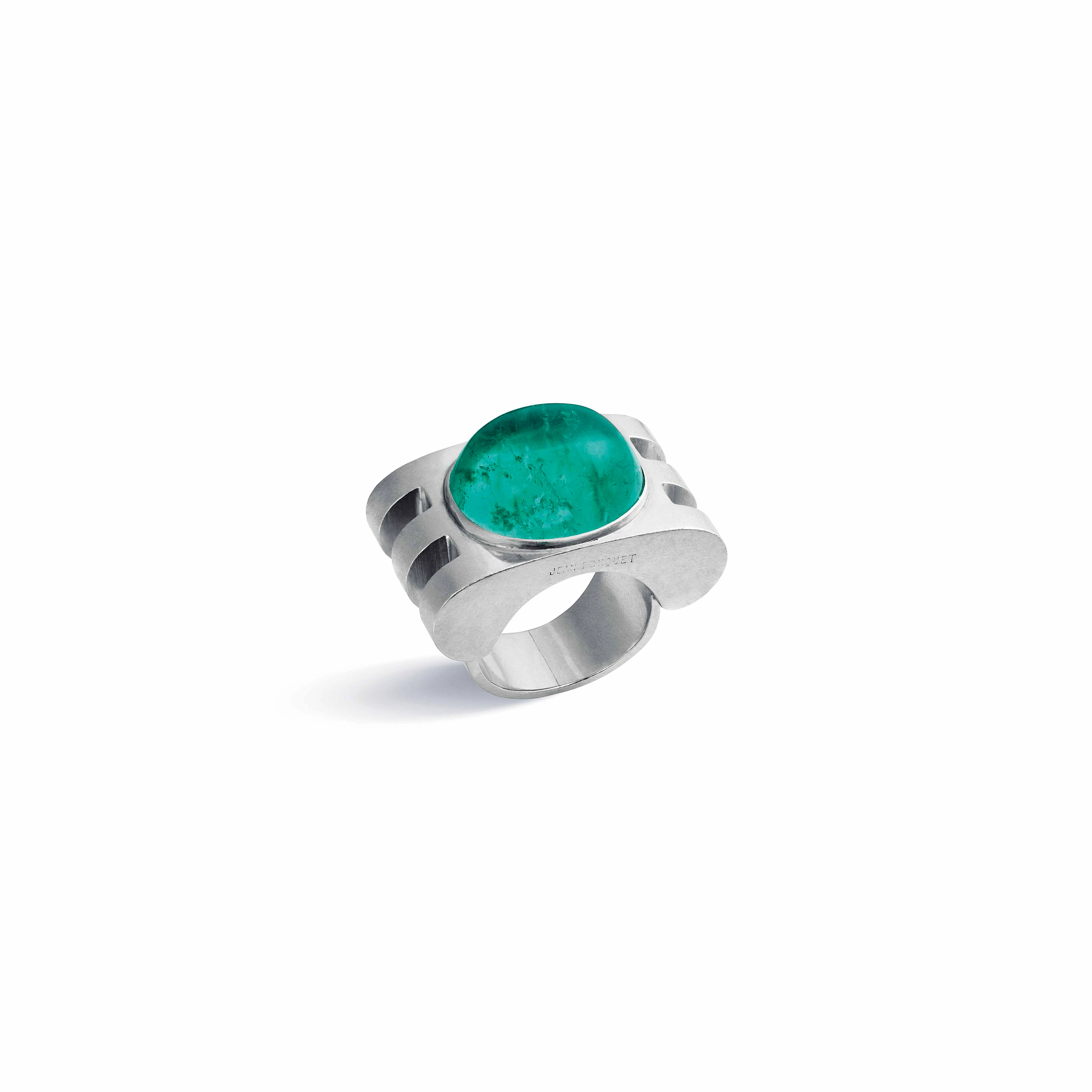 An emerald ring, by jean fouquet