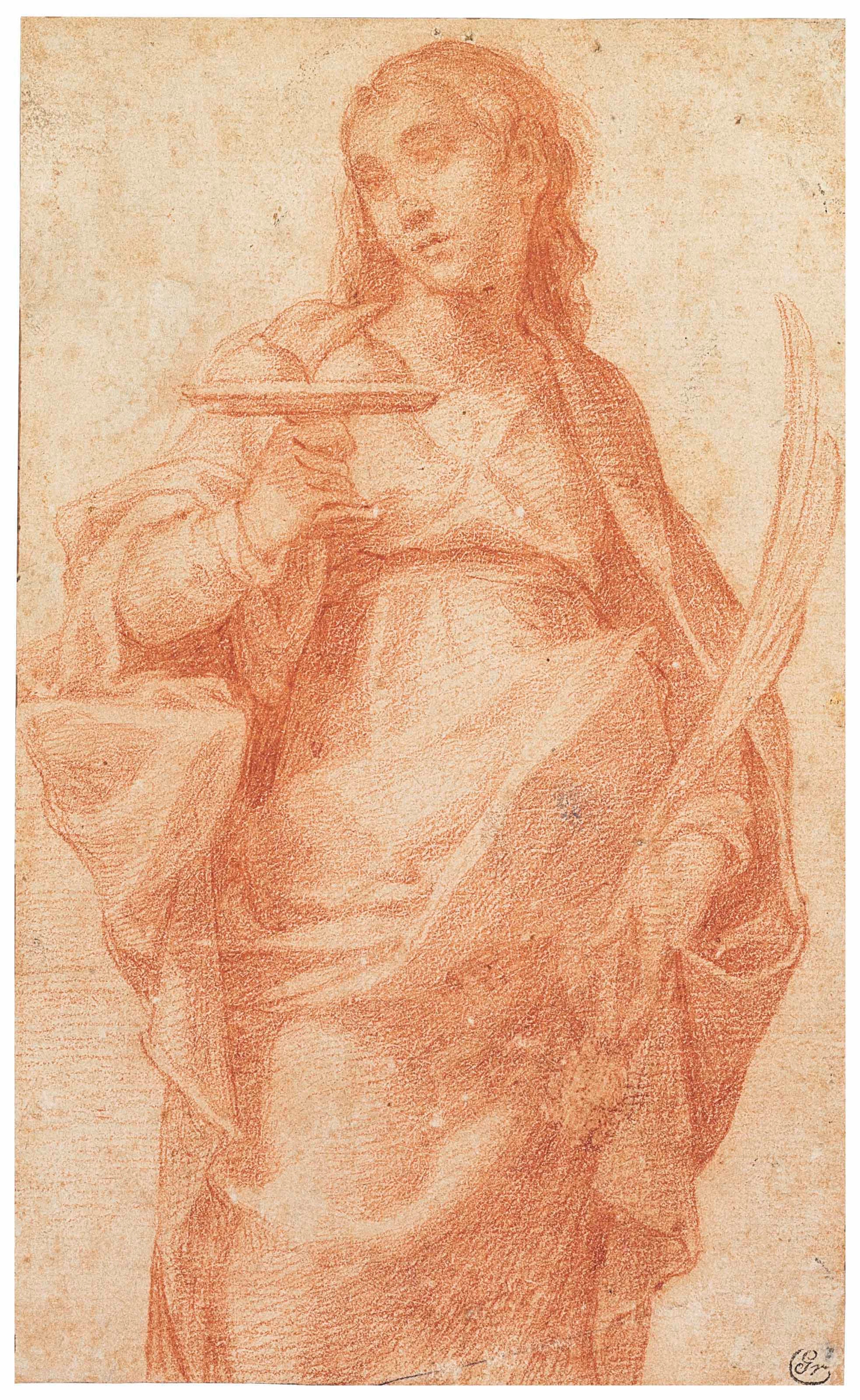 Girolamo Muziano (Brescia 1528-1592 Rome) Saint Agatha