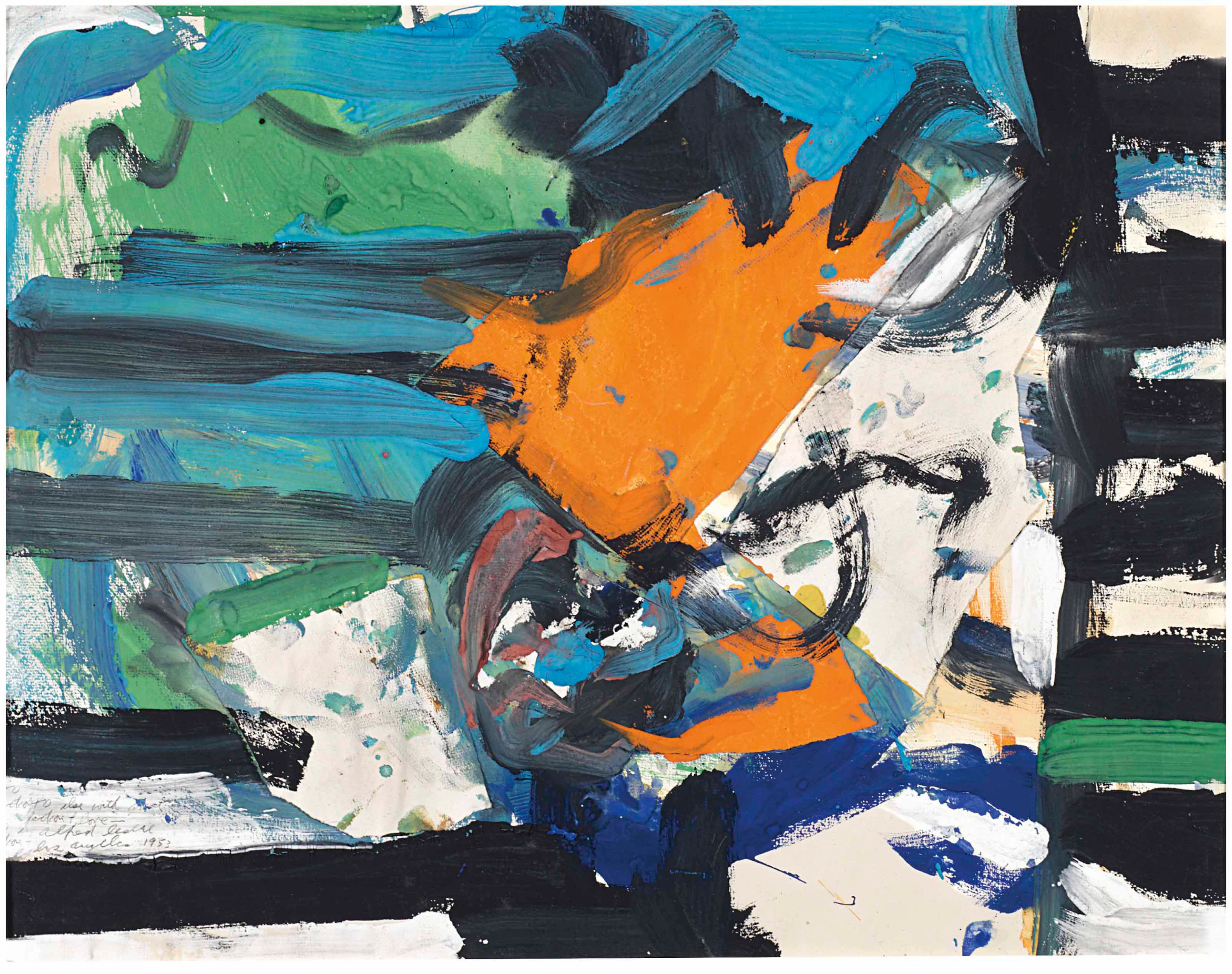 Alfred Leslie (b. 1927) Untitled