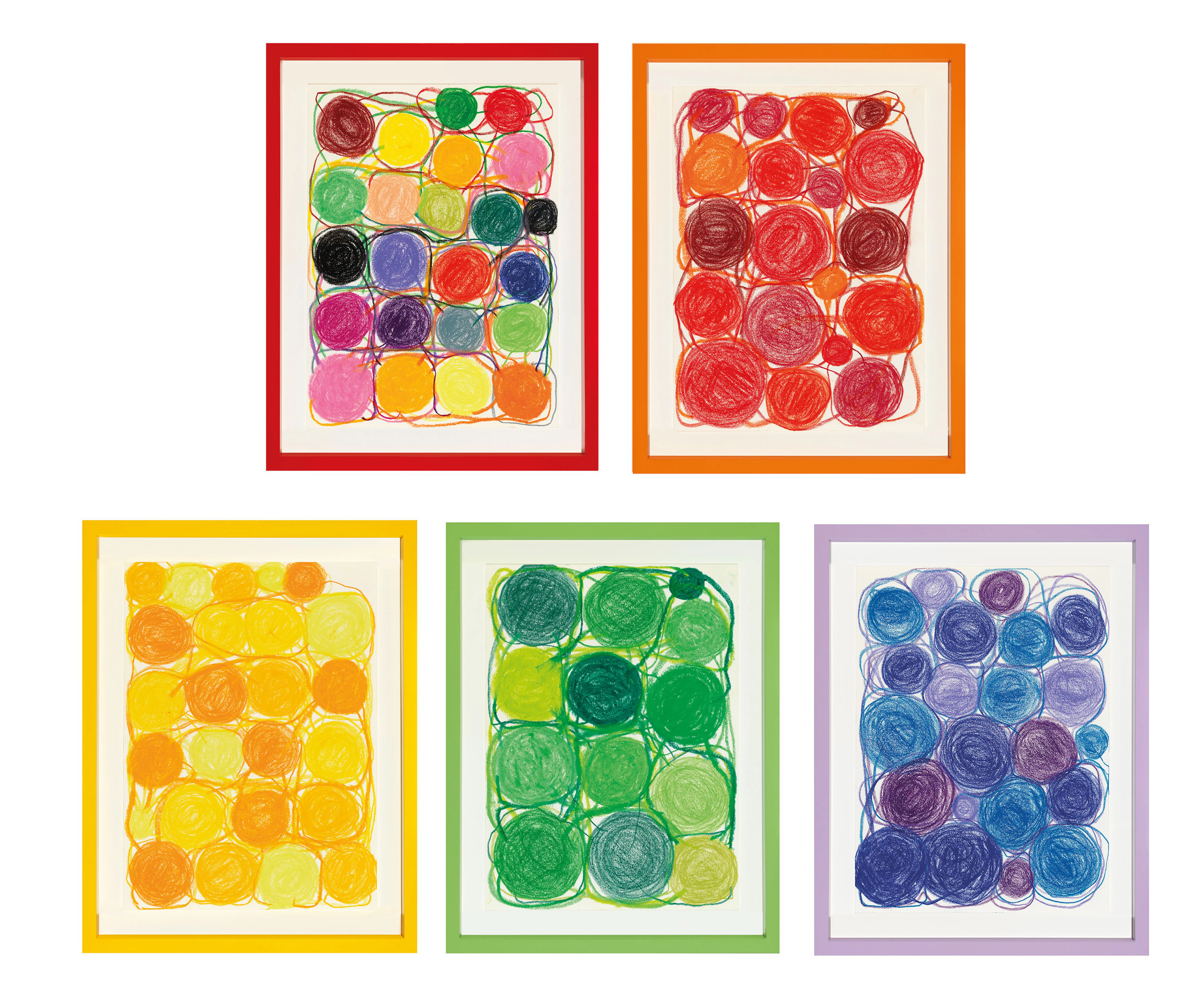 Untitled; Untitled; Untitled; Untitled; & Untitled
