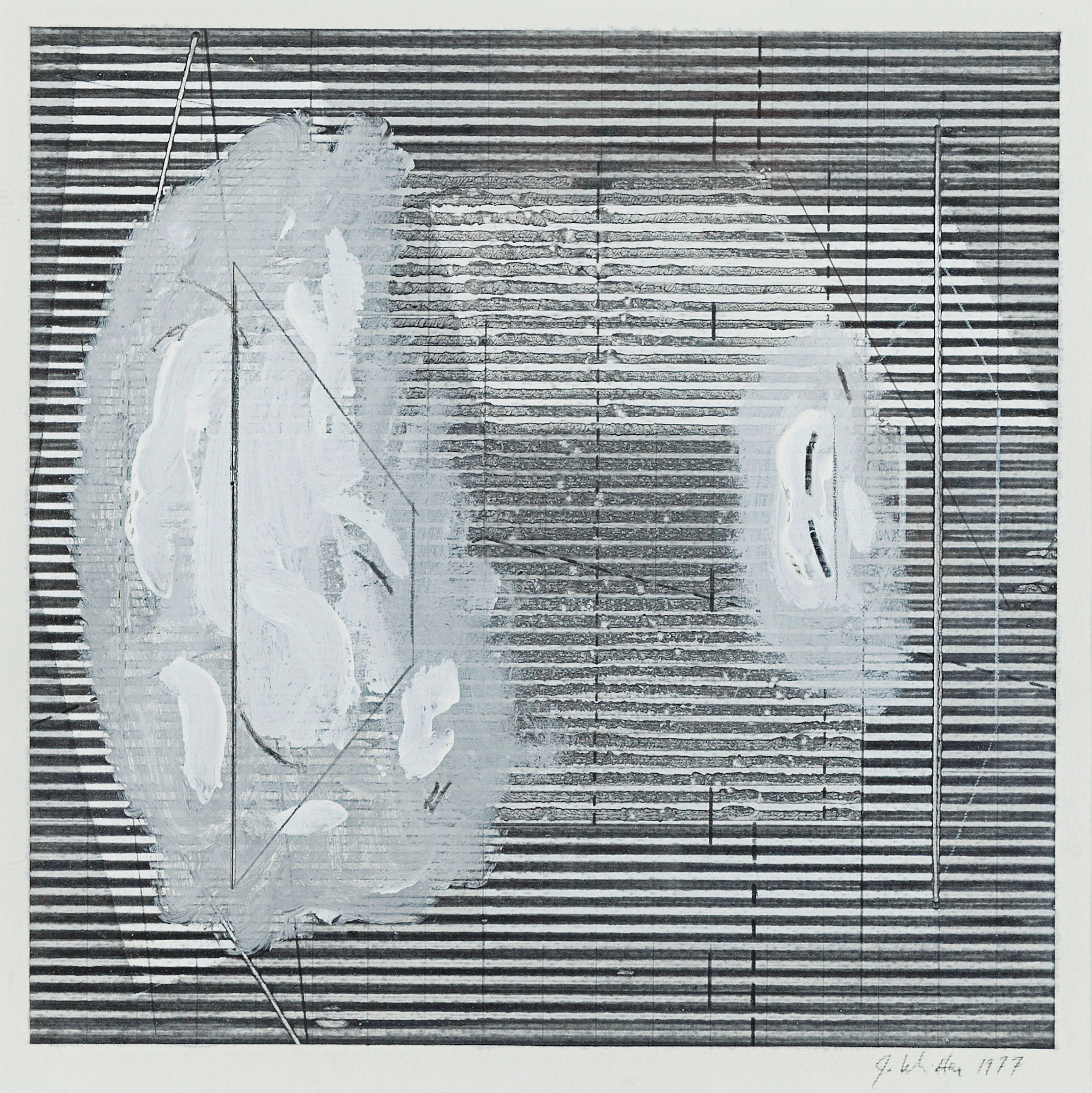 Jack Whitten (1939–2018) Space Panel #1