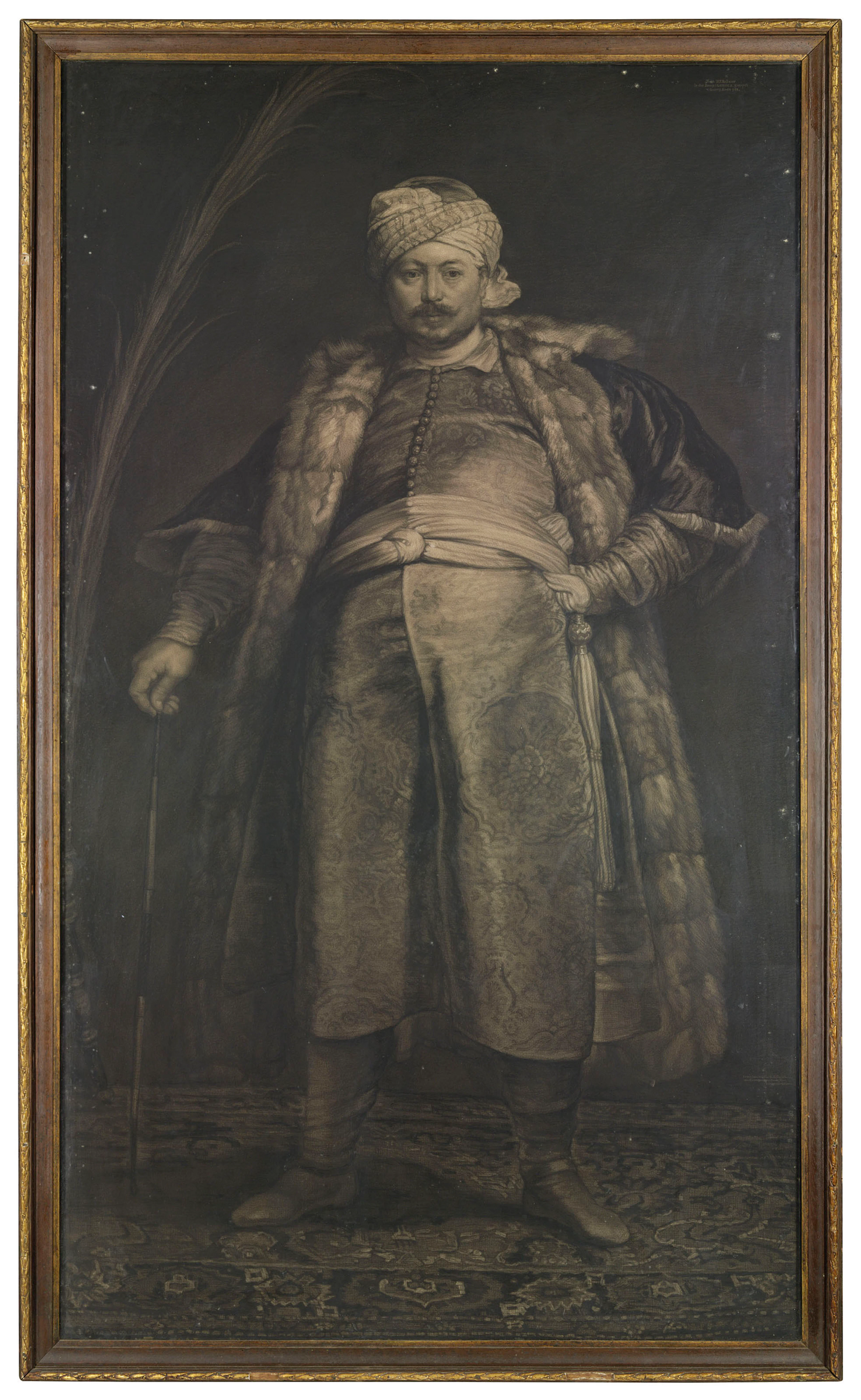 Portrait of Nicolas de Respaigne after Sir Peter Paul Rubens