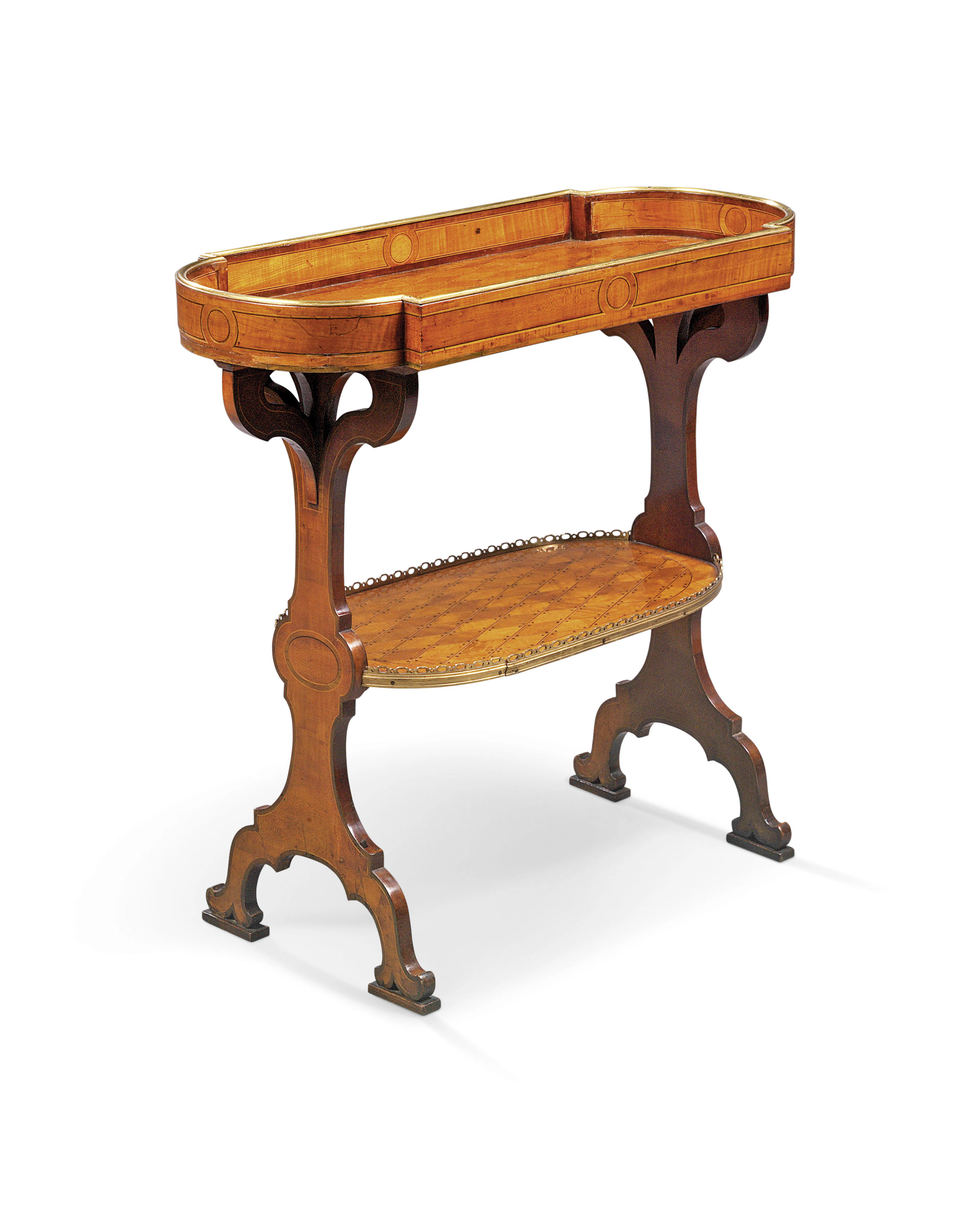 A louis xvi ormolu-mounted sycamore