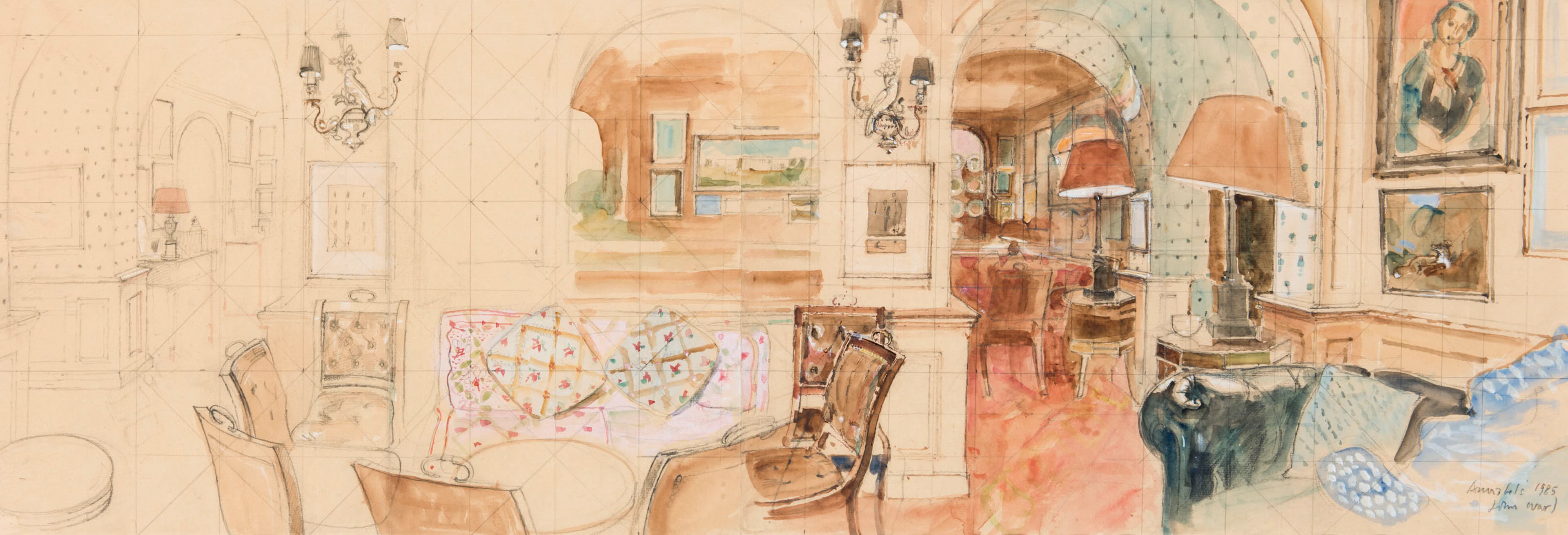 Annabel's, Study for The Founder Members