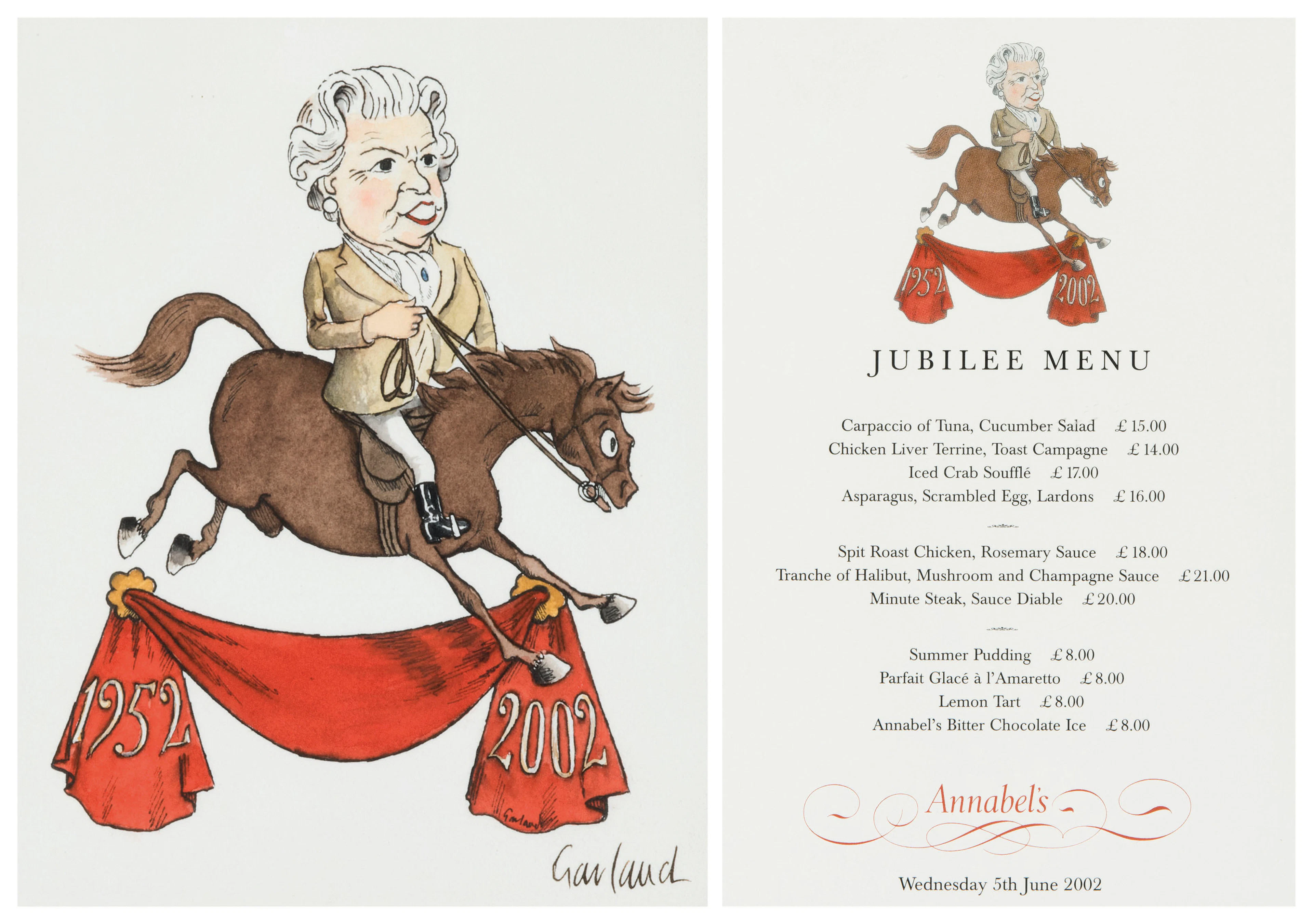 H.M. The Queen on horseback, The Golden Jubilee