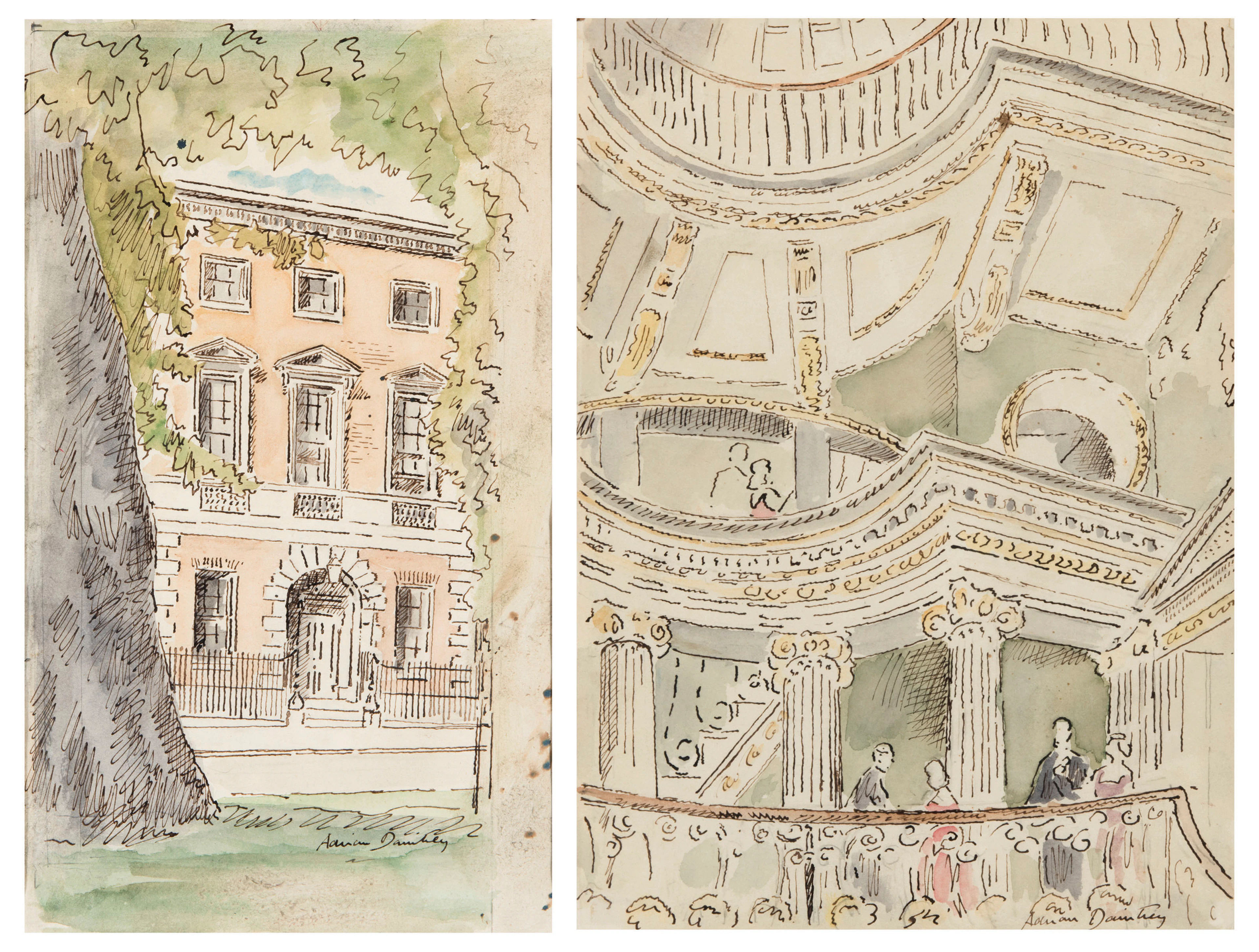 The facade of Annabel's from Berkeley Square (i); and The...