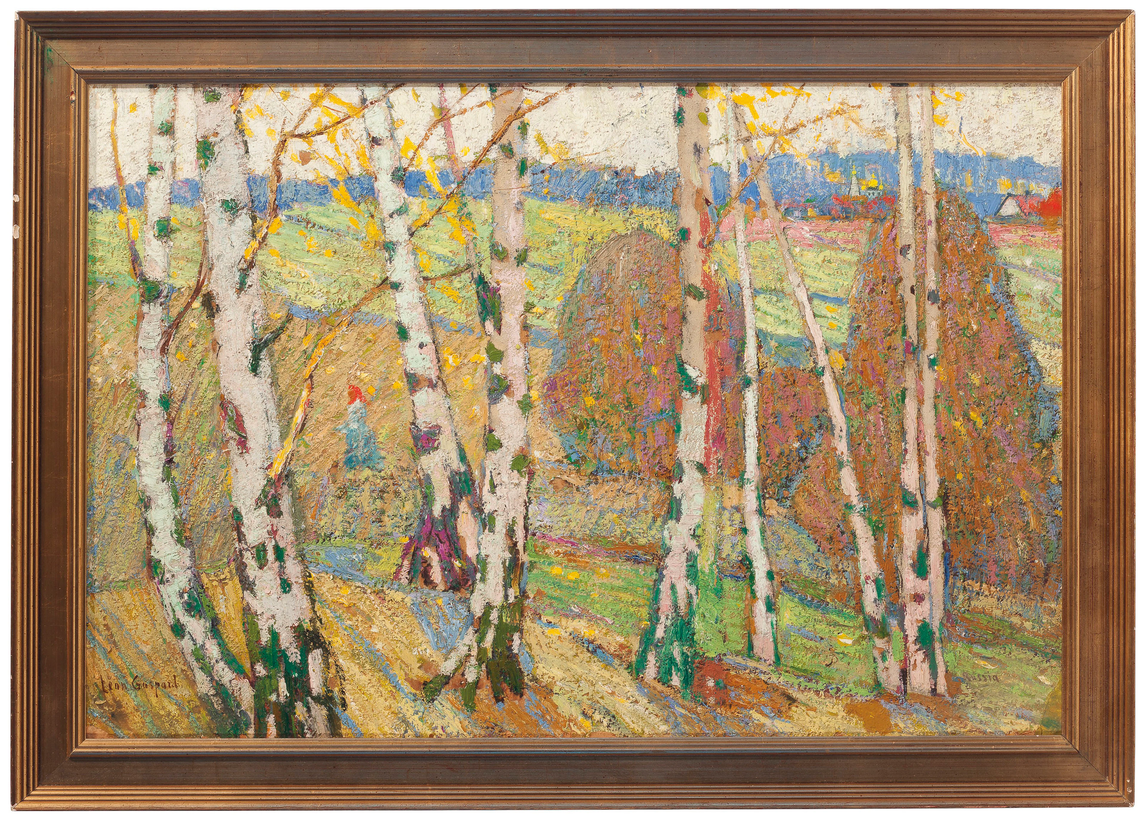 Leon Schulman Gaspard (American/Russian, 1882–1964) Russian Landscape