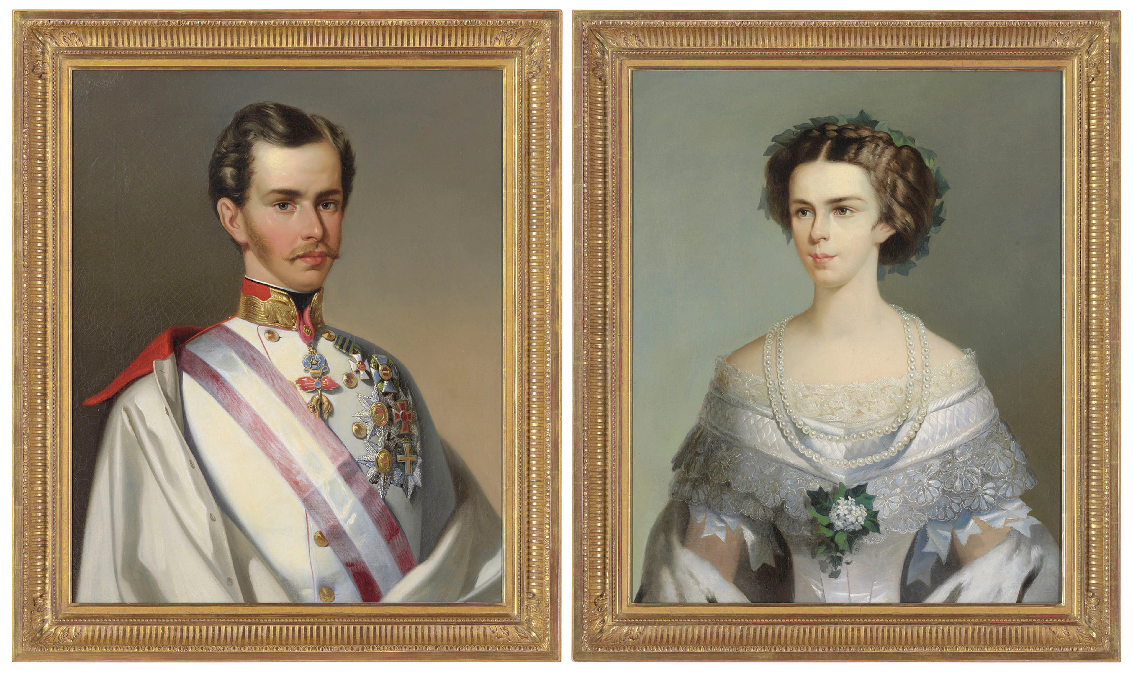 Portrait of Emperor Franz Joseph of Austria (1830-1916)...