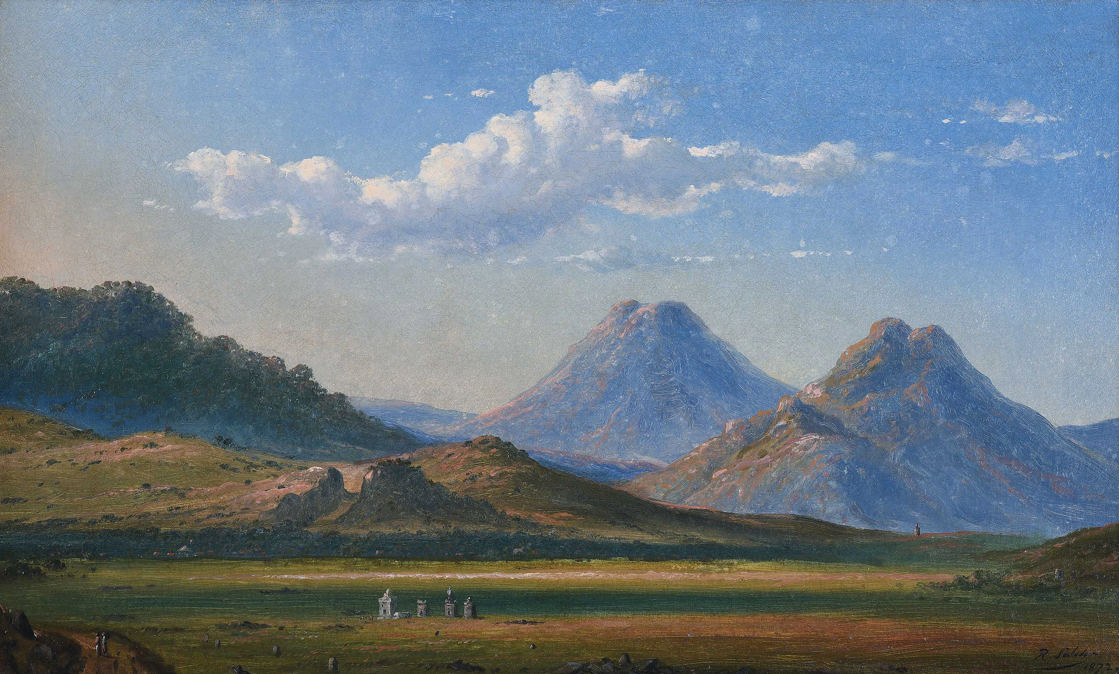 View of Dieng Plateau