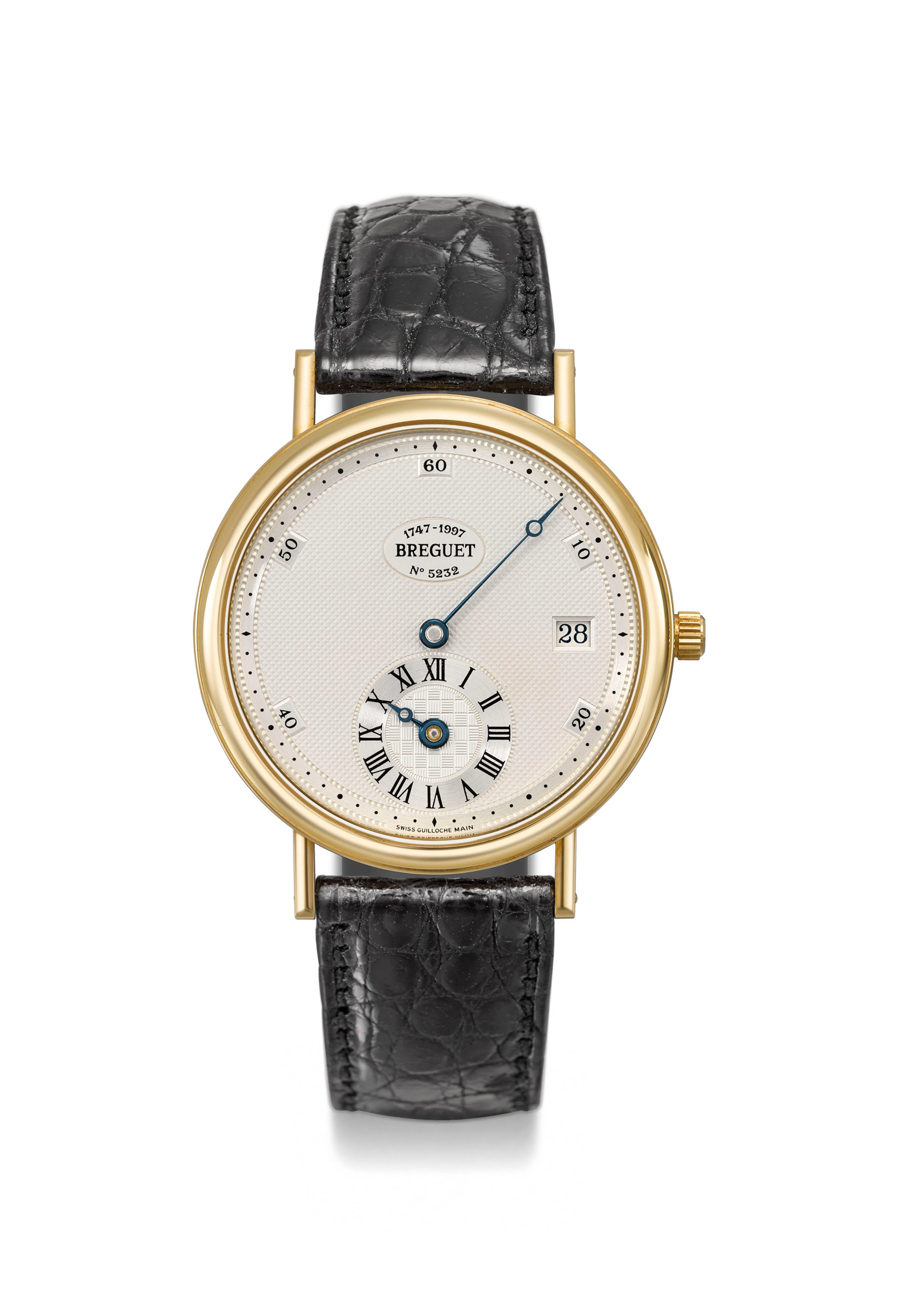 Breguet. a fine 18k gold limited edition automatic...