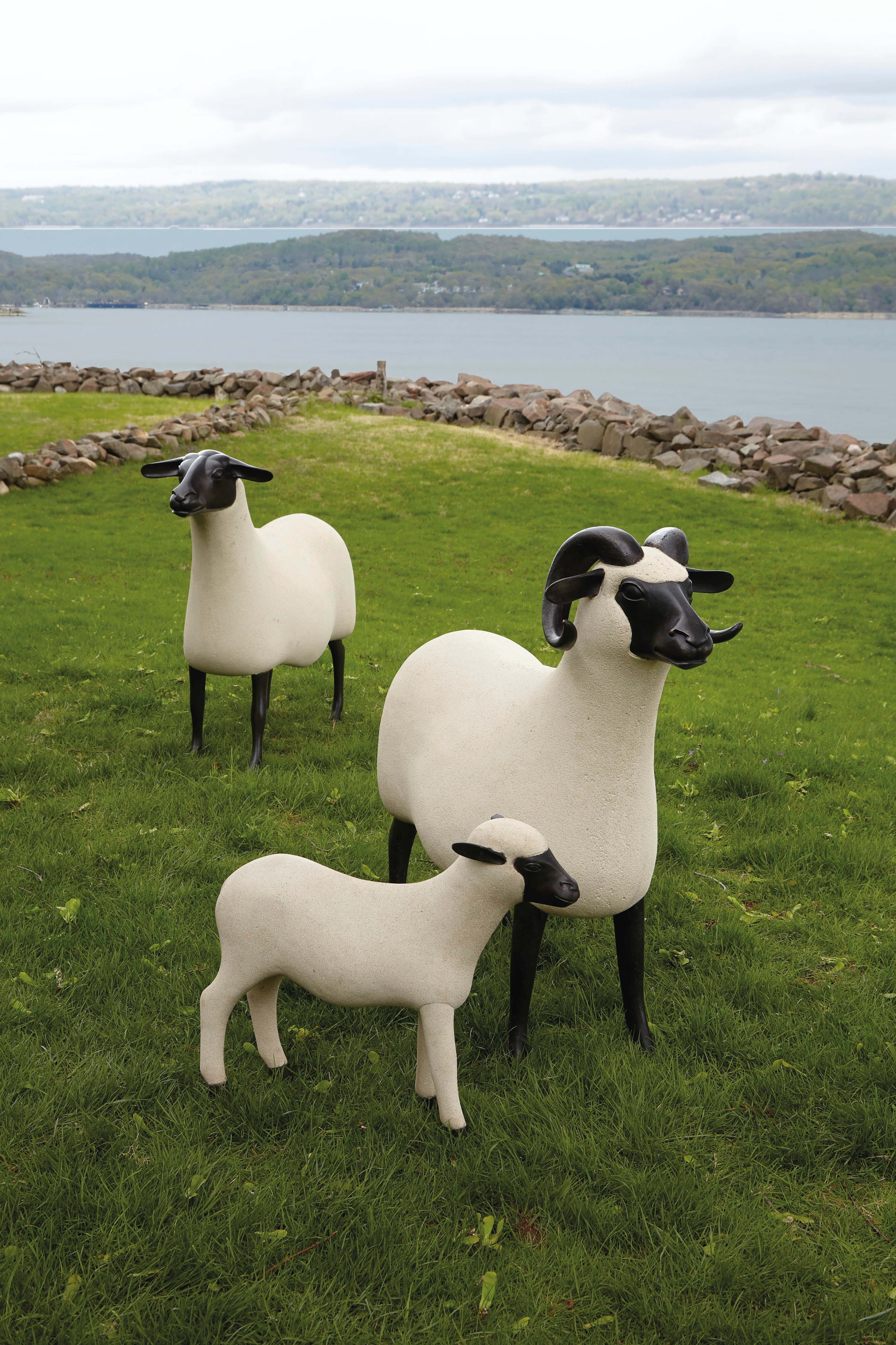 'BÉLIER', 'TRANSHUMANT' AND 'AGNEAU' FROM THE 'NOUVEAUX MOUTONS' SERIES