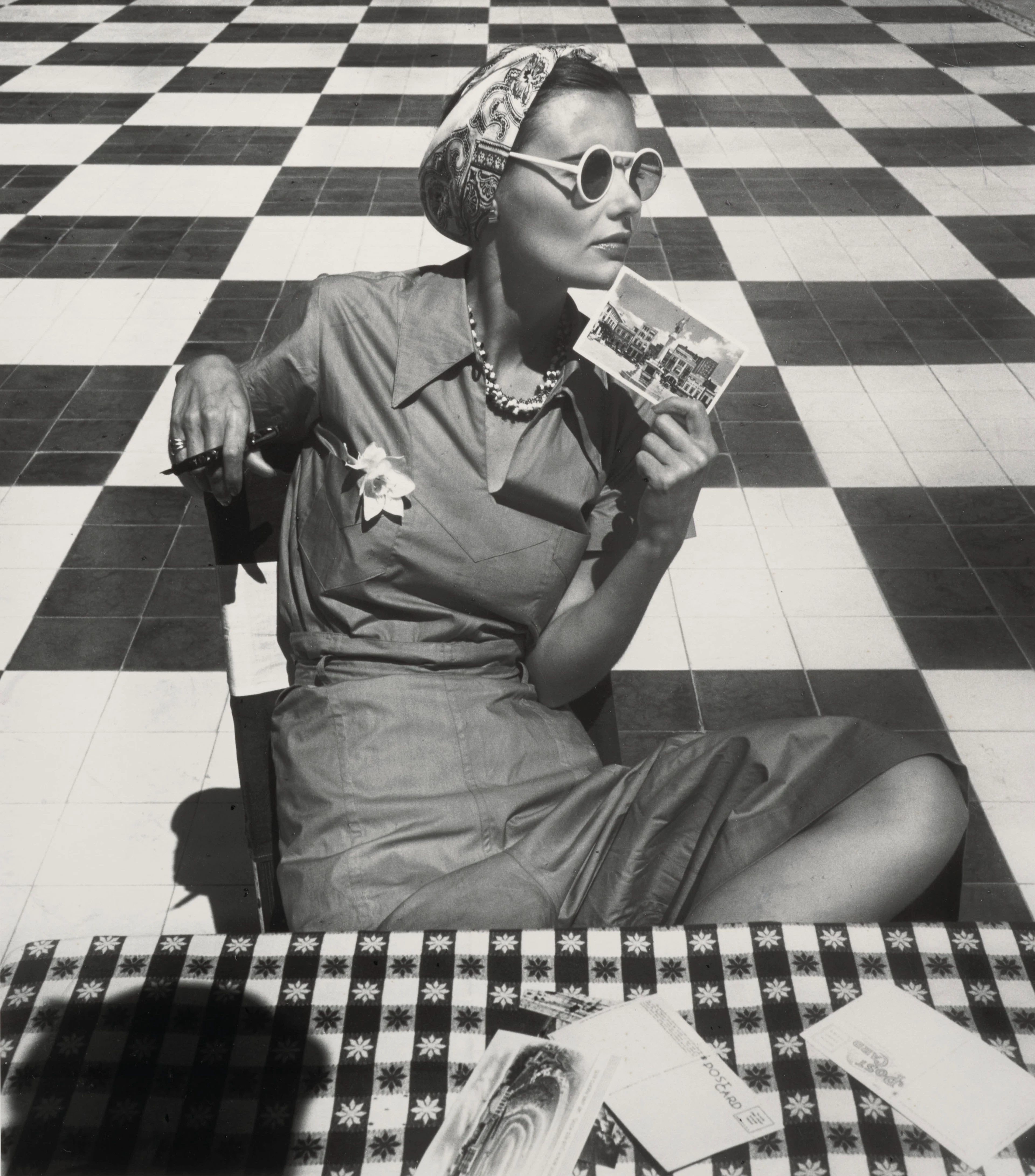 Mary Sykes at The Escambron Beach Club, Puerto Rico, Harper's Bazaar, 1938