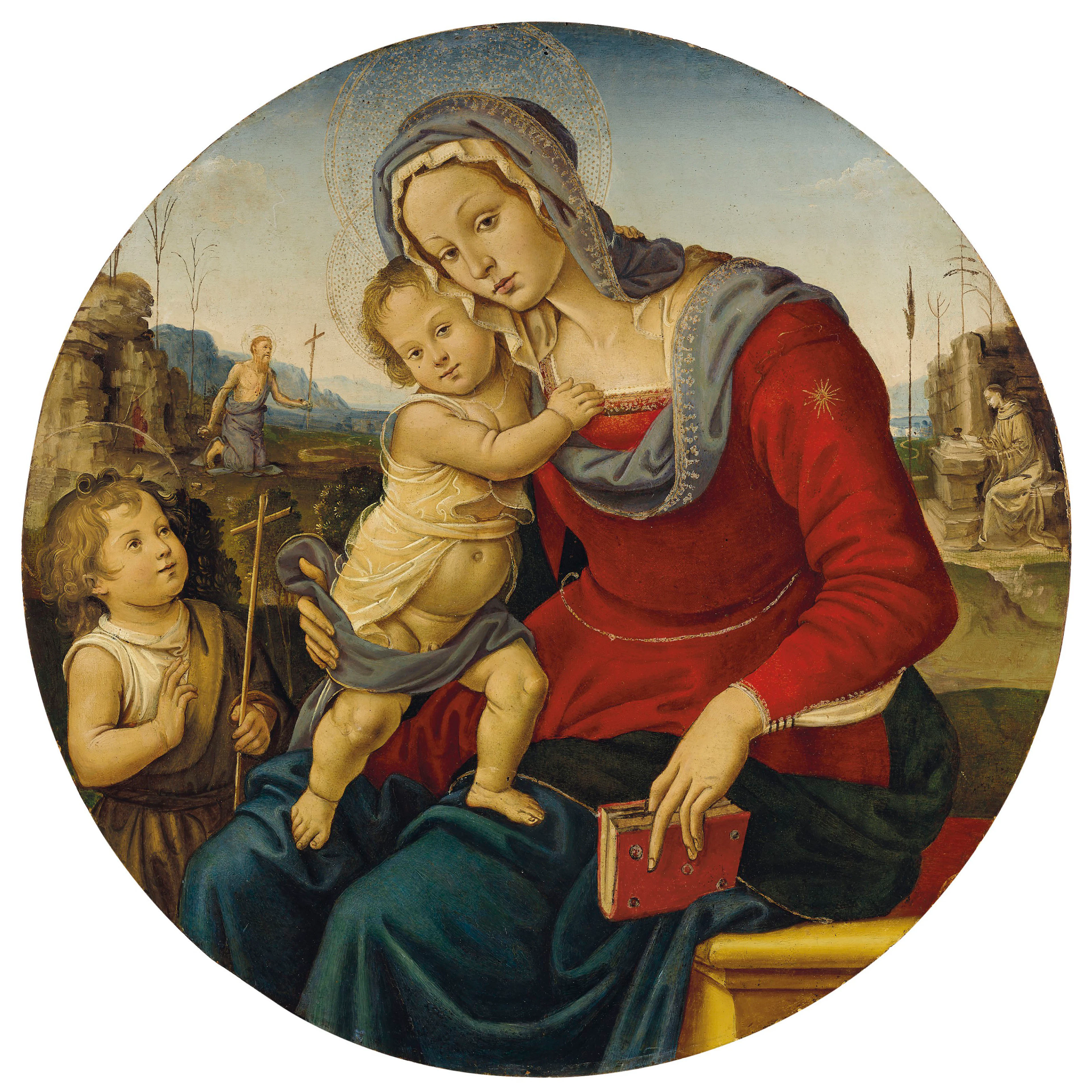 The Madonna and Child with the Infant Saint John the Baptist