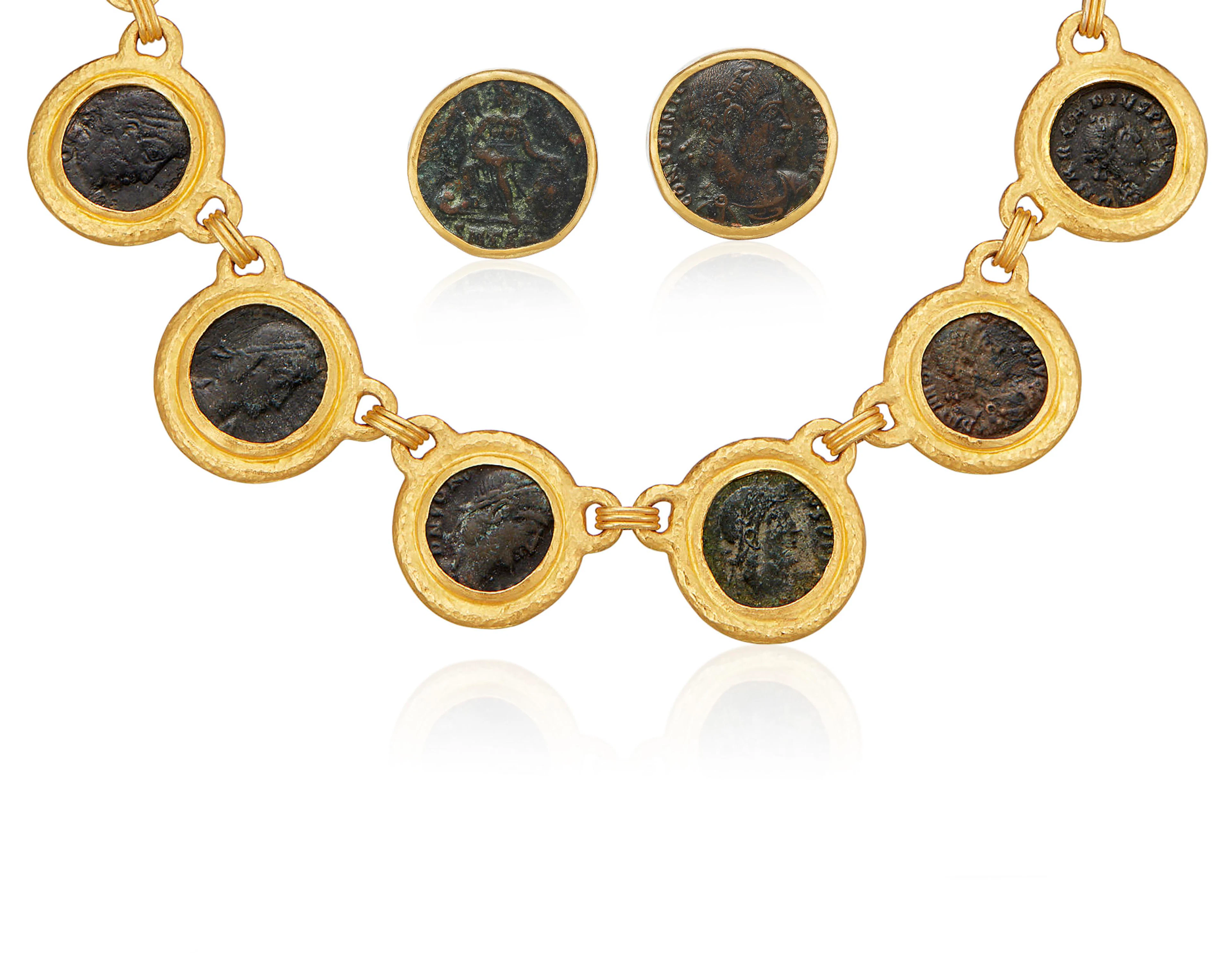 GURHAN SET OF COIN JEWELRY –
